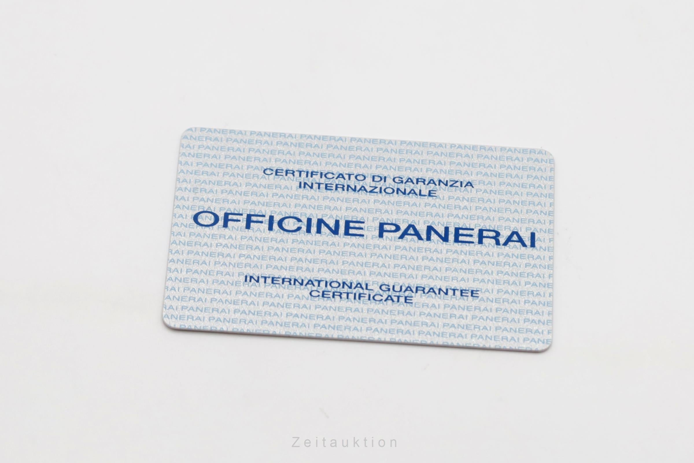 Panerai Radiomir chronographe acier automatique montre pour hommes PAM00288 Limited  [2504106]