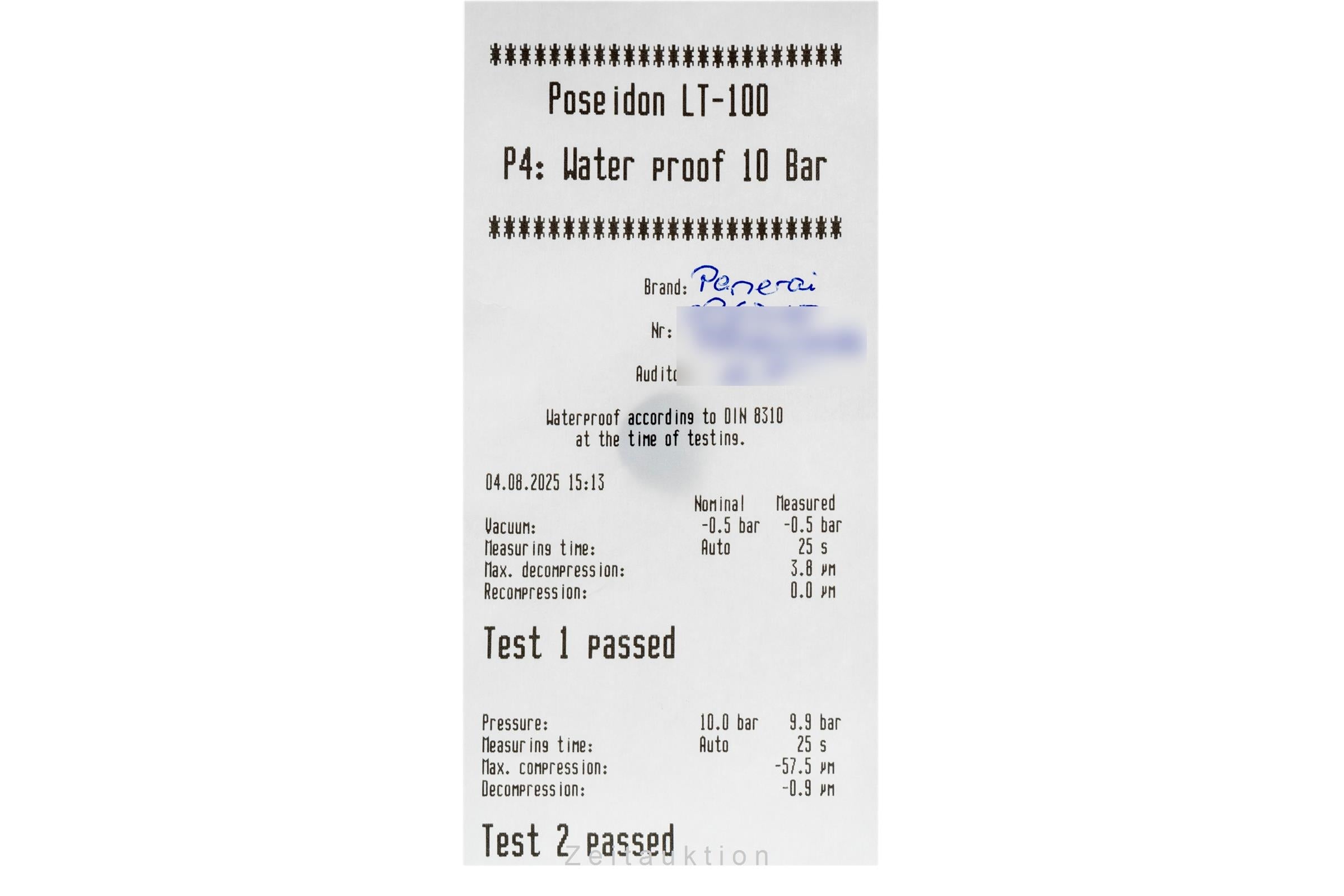 Panerai Radiomir chronographe acier automatique montre pour hommes PAM00288 Limited  [2504106]