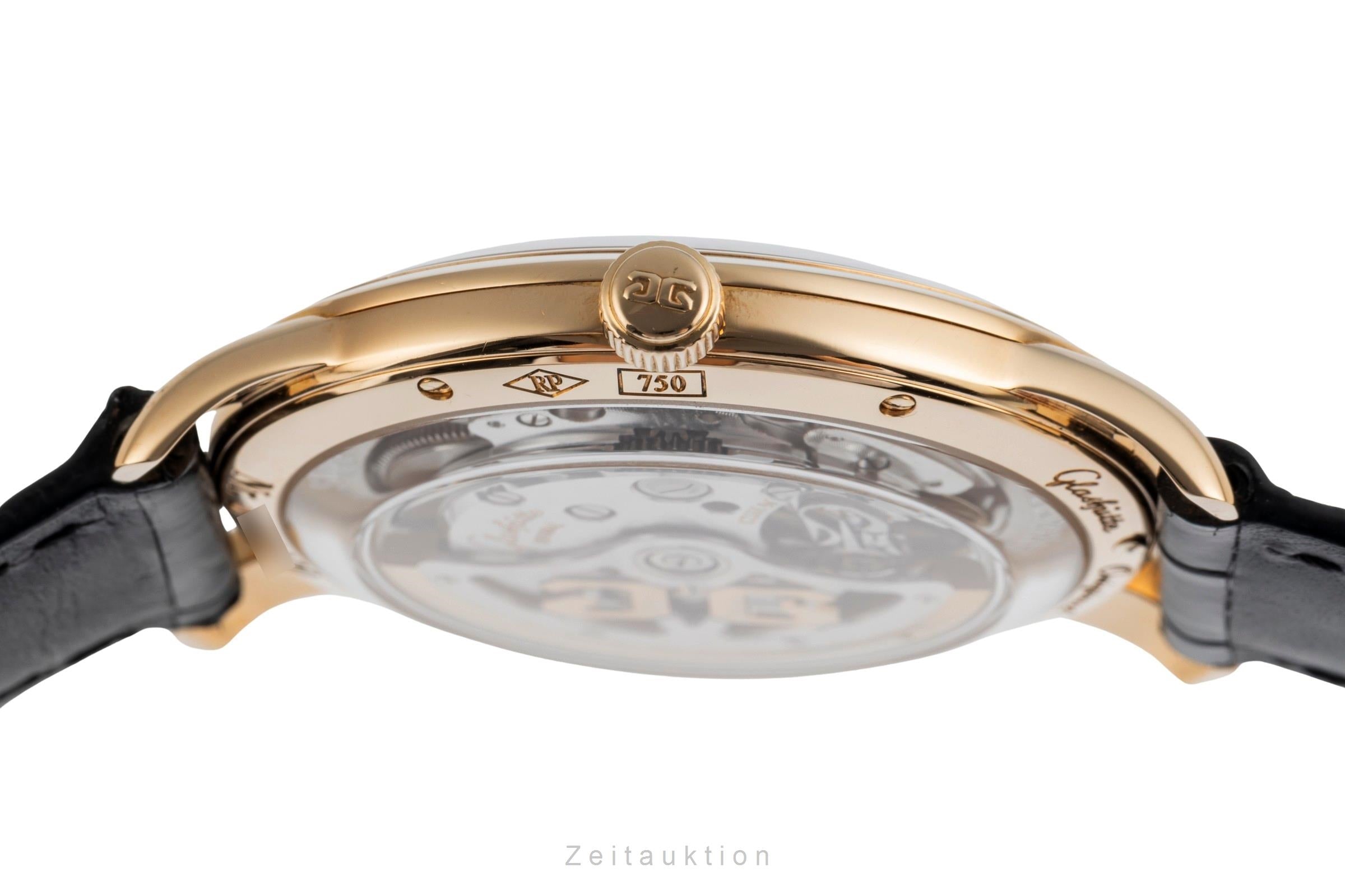 Glashütte Sixties 18k Gold Automatik Herrenuhr 1-39-52-01-01-04 B&P NP: 14100,-€ [2504107]