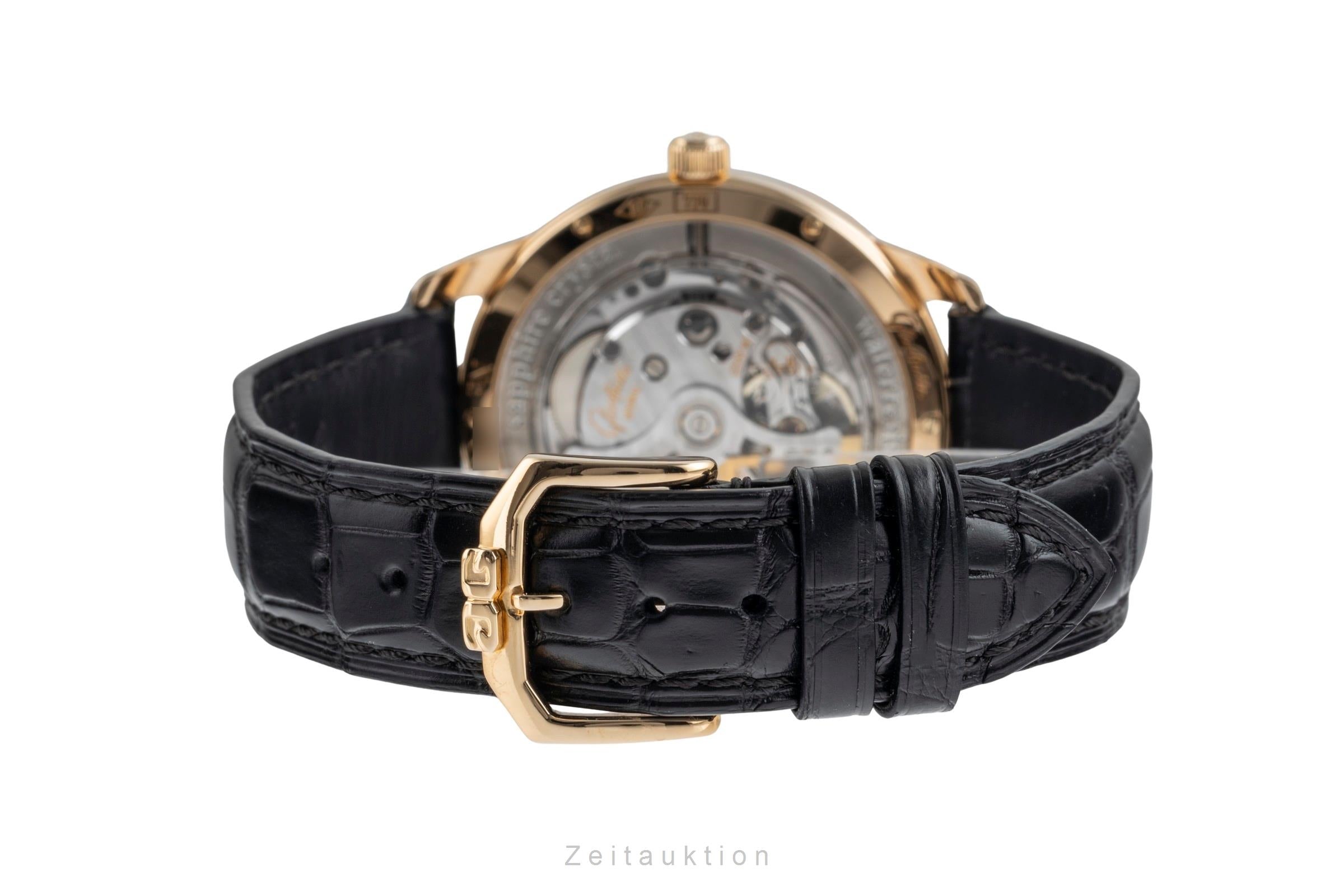 Glashütte Sixties 18k Gold Automatik Herrenuhr 1-39-52-01-01-04 B&P NP: 14100,-€ [2504107]