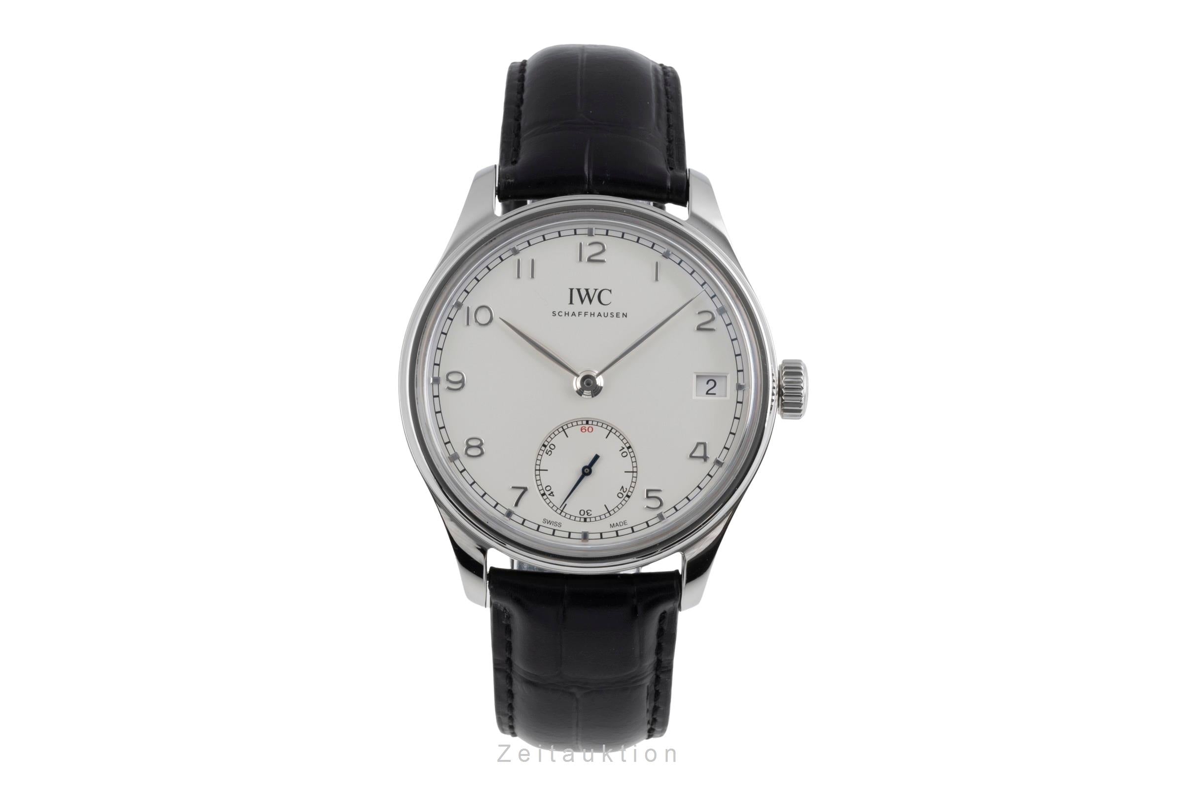 IWC Portugieser acier à remontage manuel montre pour hommes IW510203  [2504108]