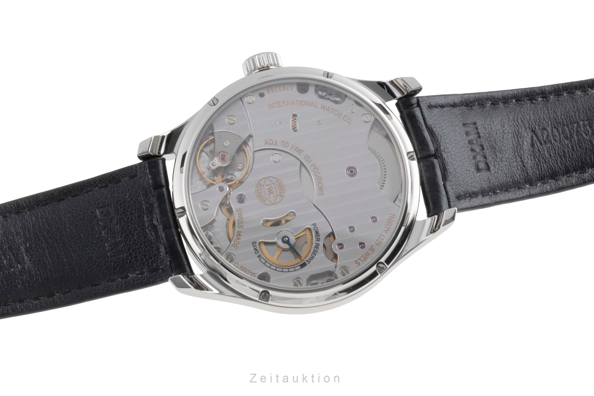 IWC Portugieser acier à remontage manuel montre pour hommes IW510203  [2504108]