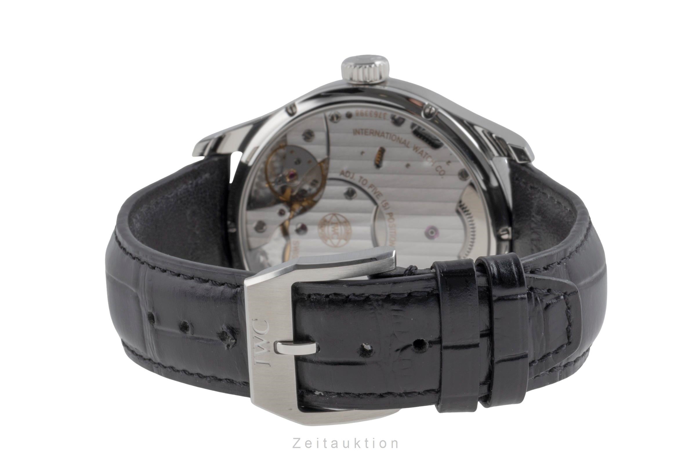 IWC Portugieser acier à remontage manuel montre pour hommes IW510203  [2504108]