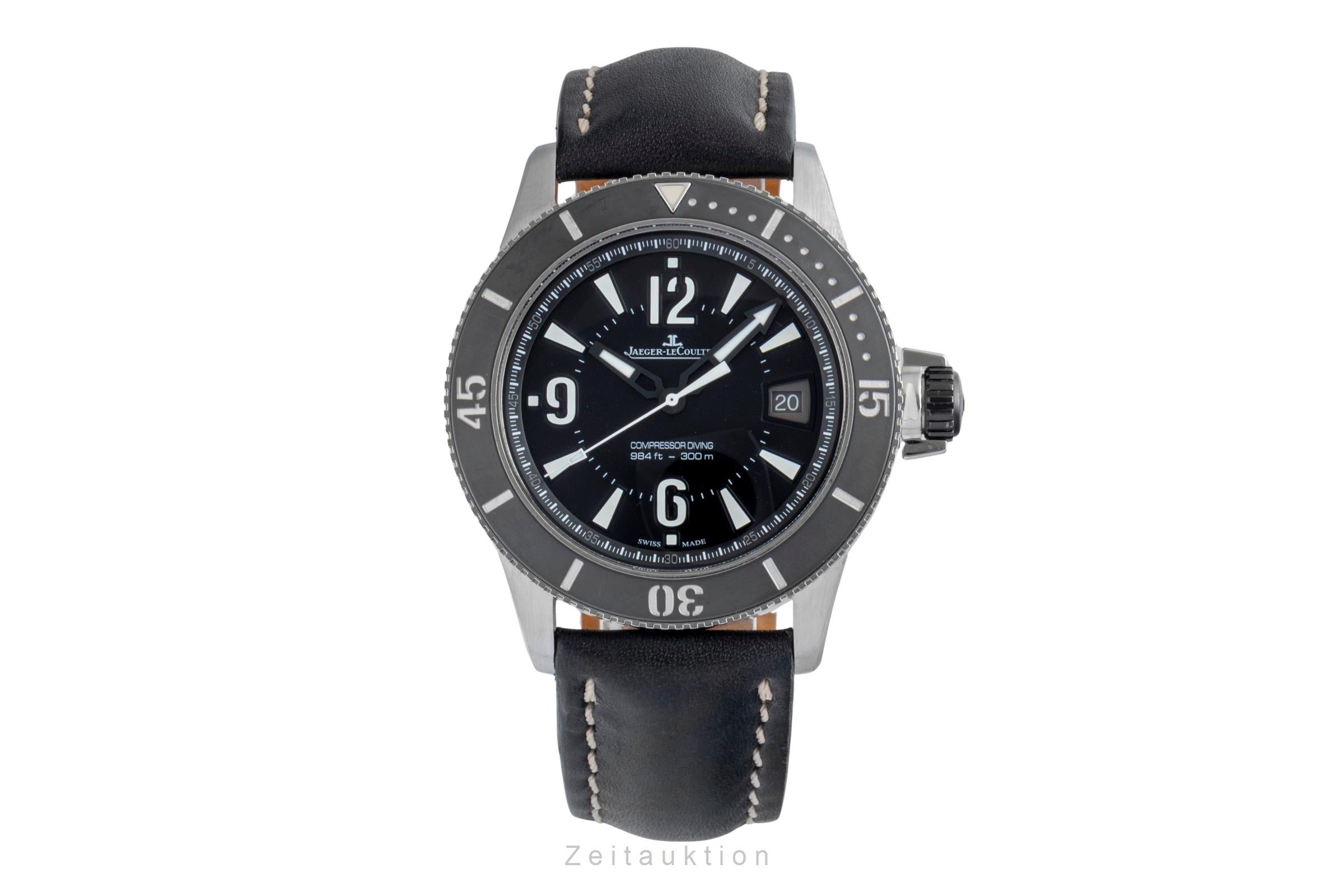 Jaeger LeCoultre Master Compressor acero automático reloj para caballeros Q2018470, 162.8.37 Limited  [2504109]