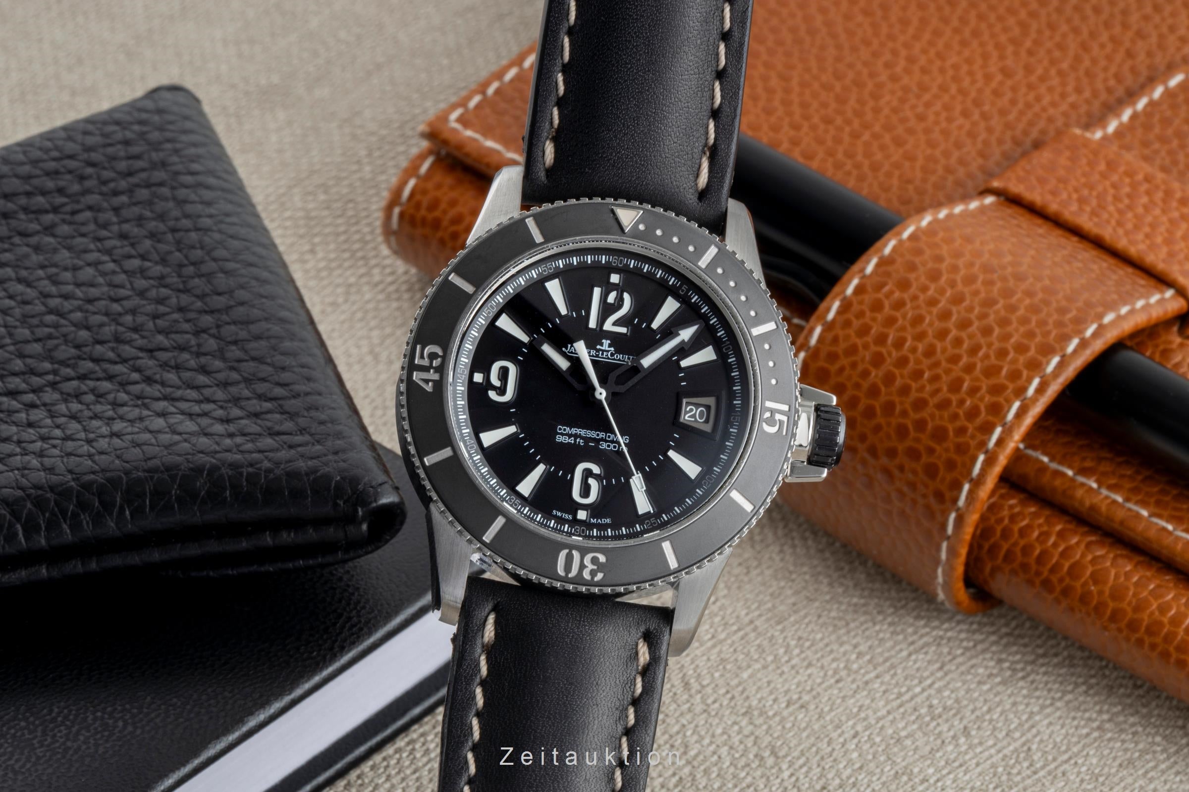 Jaeger LeCoultre Master Compressor acier automatique montre pour hommes Q2018470, 162.8.37 Limited  [2504109]