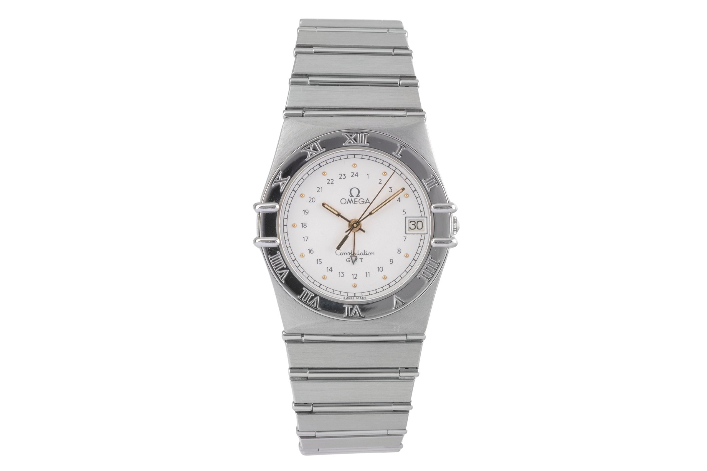 Omega Constellation steel quartz men's watch 396.1060  [2504115]