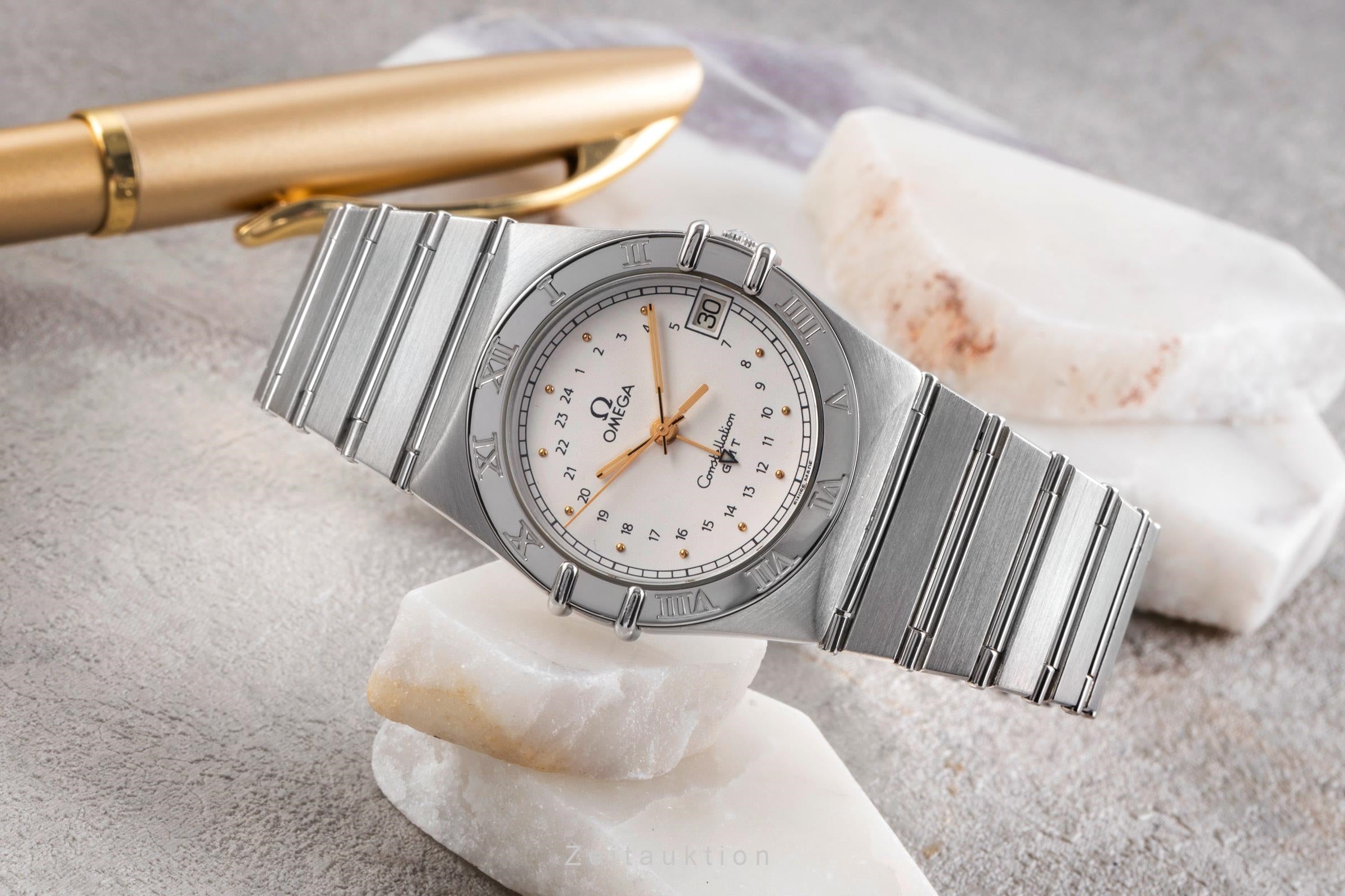 Omega Constellation Stahl Quarz 1449 2504115