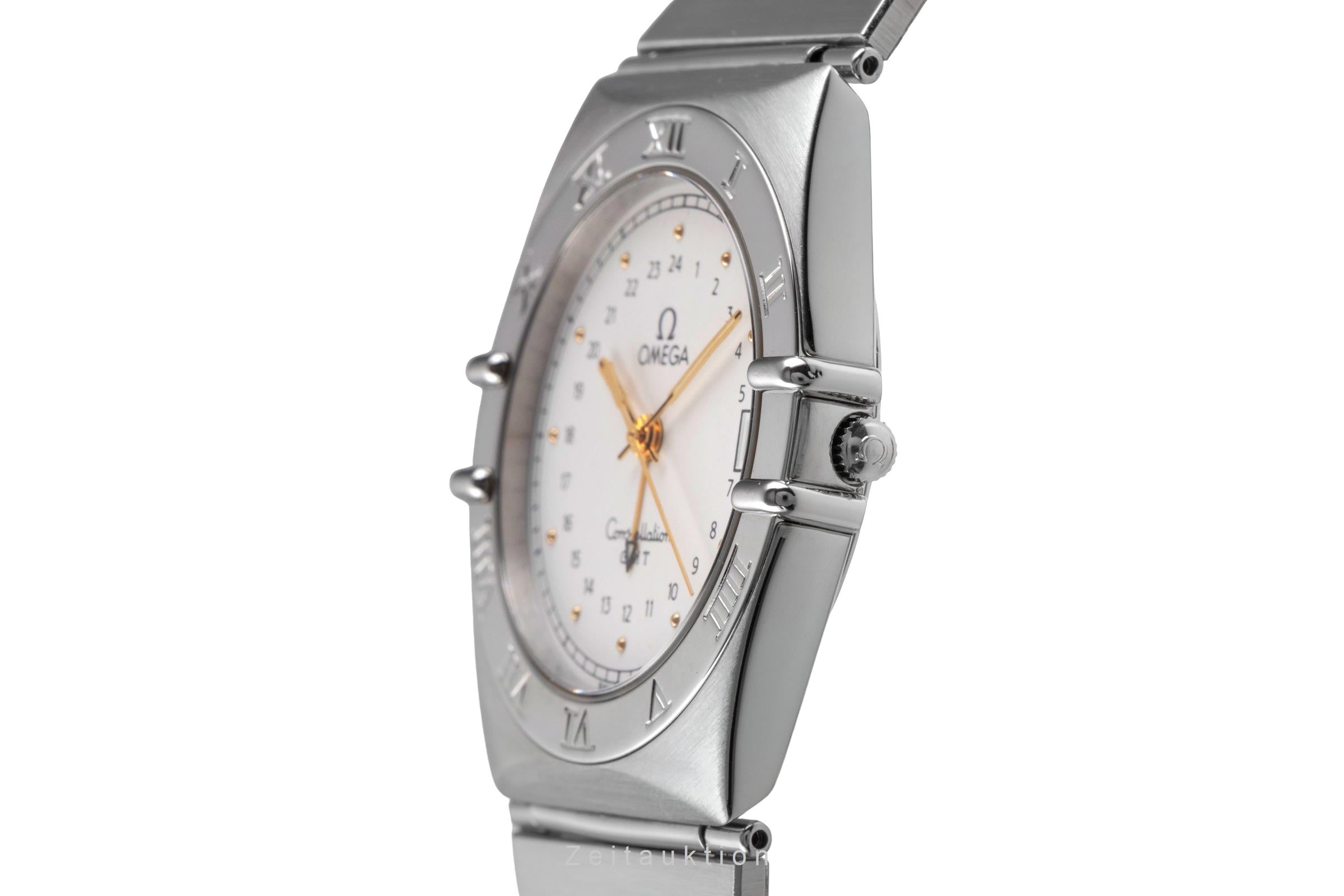 Omega Constellation steel quartz men's watch 396.1060  [2504115]