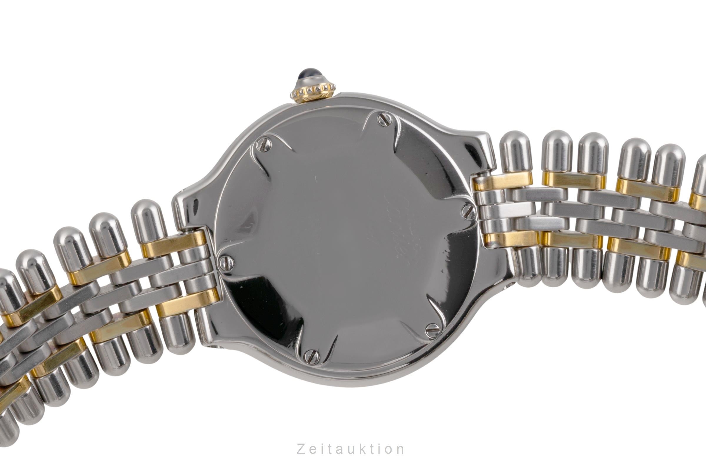 Cartier Ligne 21 acciaio / dorato quarzo orologio da donna  [2504118]