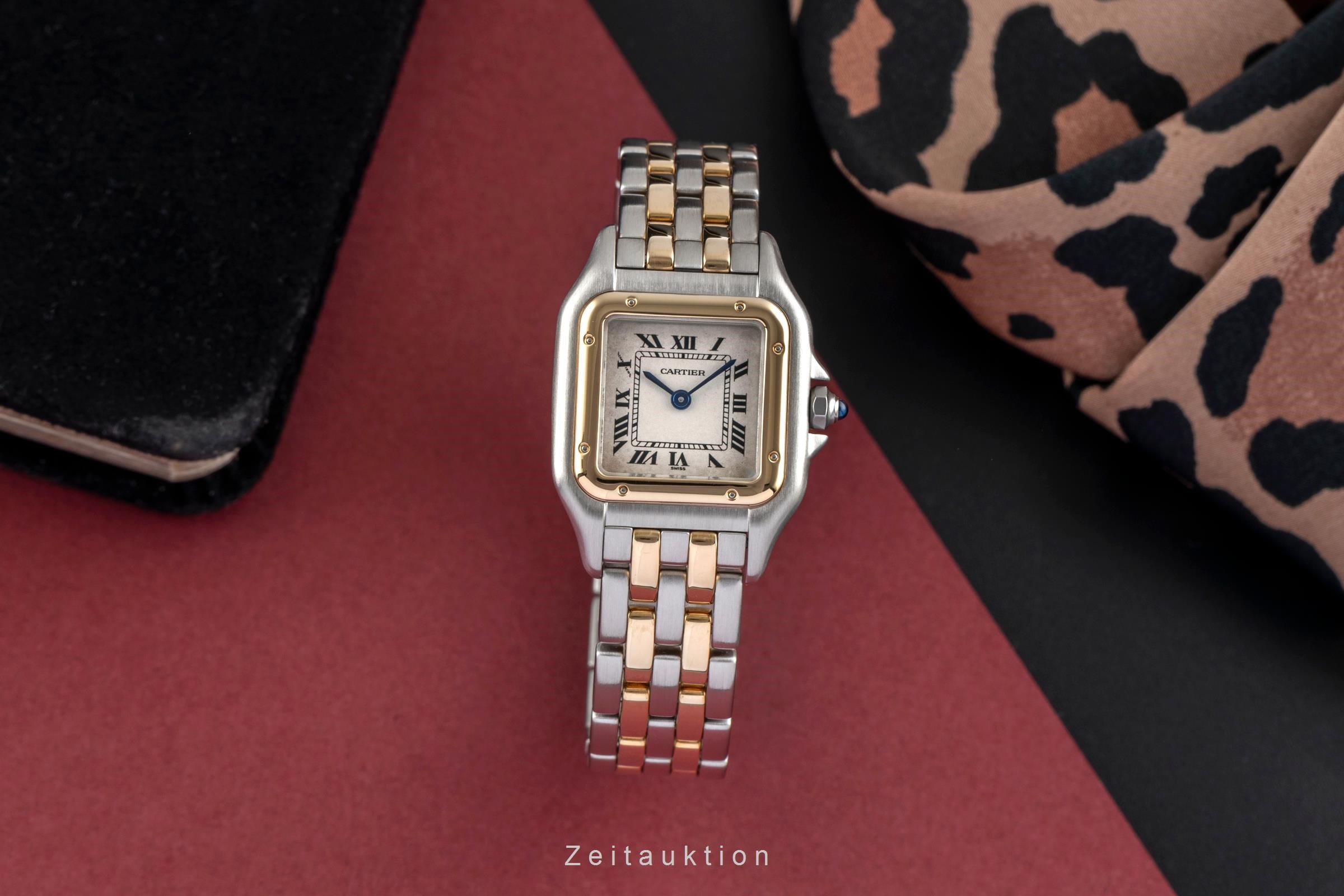 カルティエ Cartier 14K　GOLDPL　レディース　腕時計　K Cartier Panthere steel / gold quartz Kal. 157 Ref. W25029B6, 1120