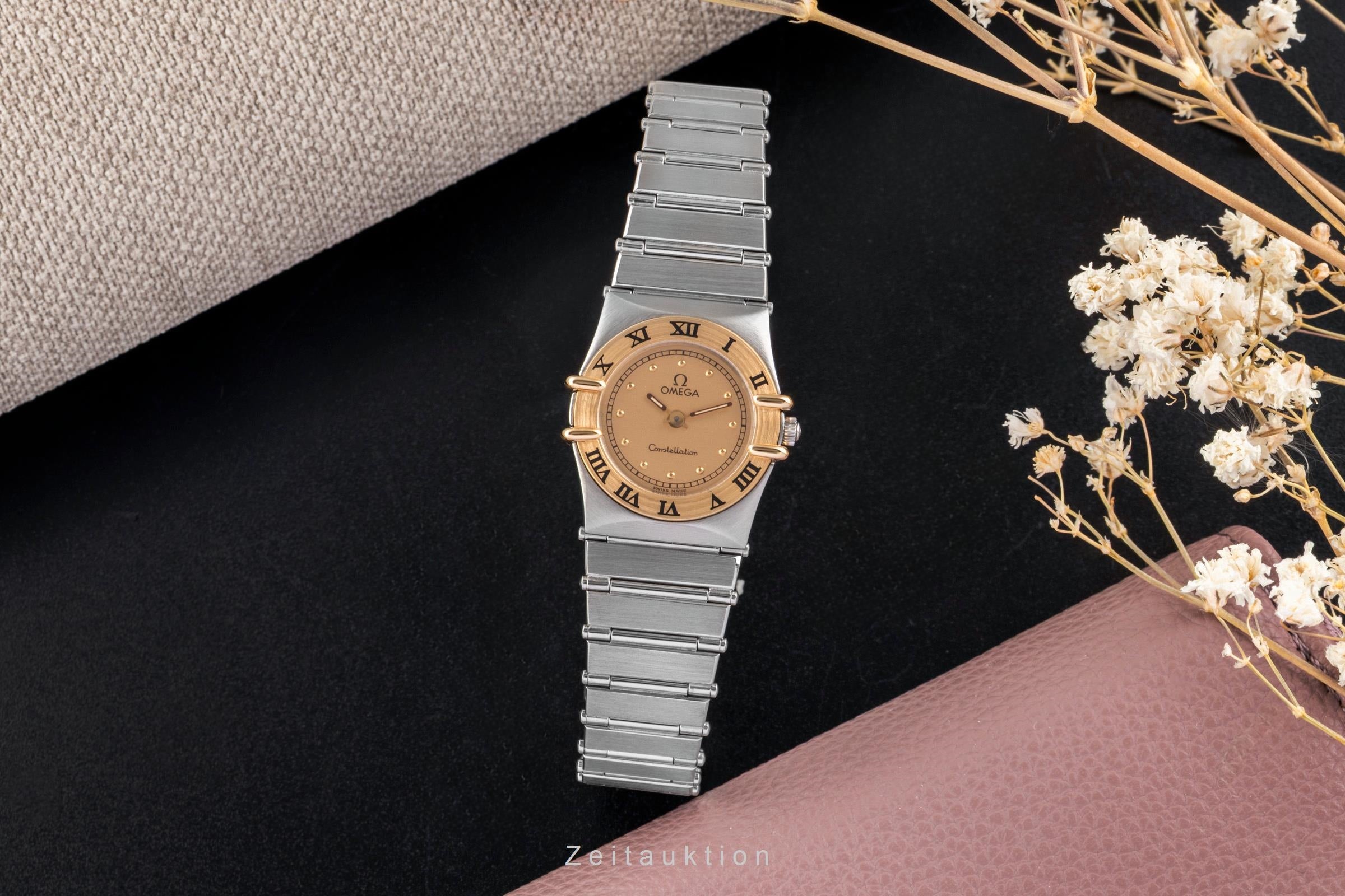 Omega Constellation Lady Stahl / Gold Damenuhr Ref. 795.1076 Vintage  [2504122]