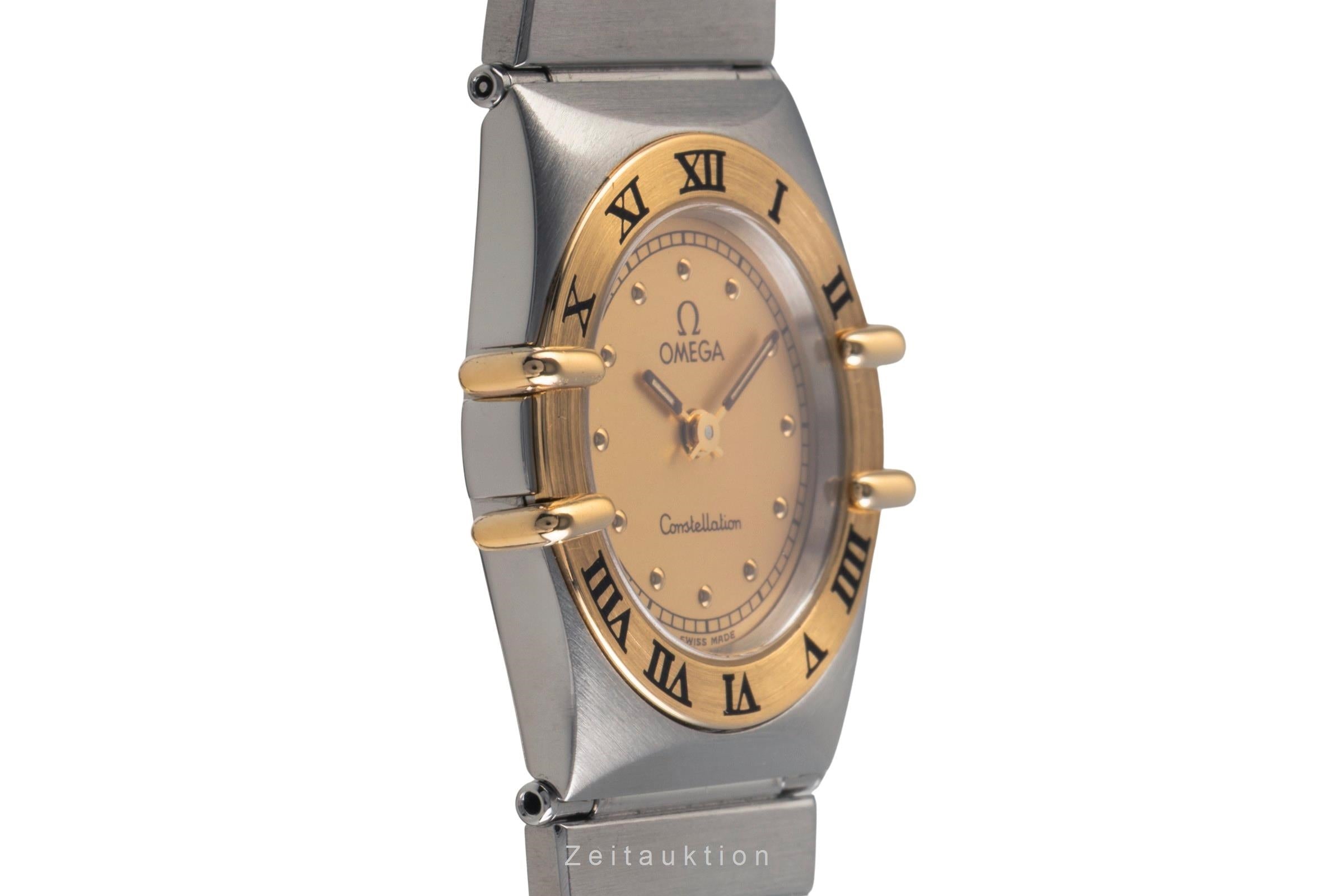 Omega Constellation Lady Stahl / Gold Damenuhr Ref. 795.1076 Vintage  [2504122]