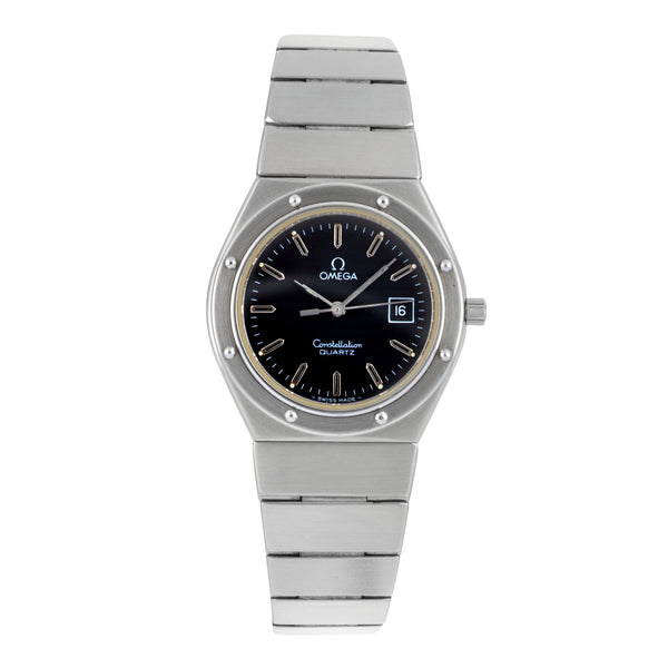 Omega Constellation steel quartz women's watch 596.0029   796.0824 LP: 3200EUR Vintage  [2504123]