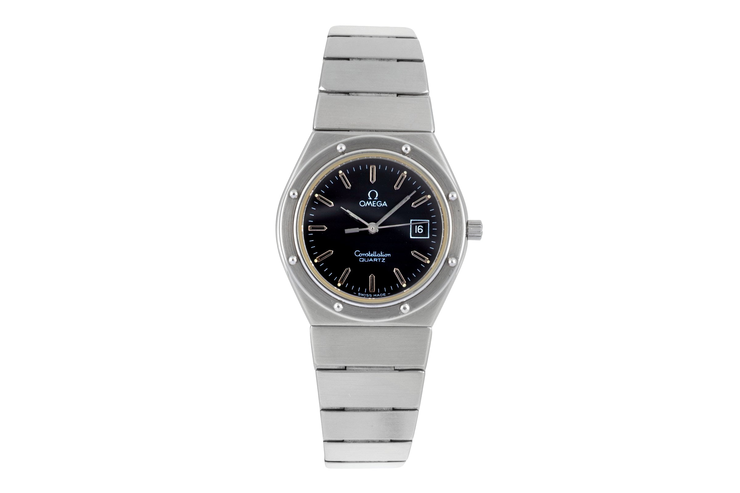 Omega Constellation steel quartz women's watch 596.0029   796.0824 LP: 3200EUR Vintage  [2504123]