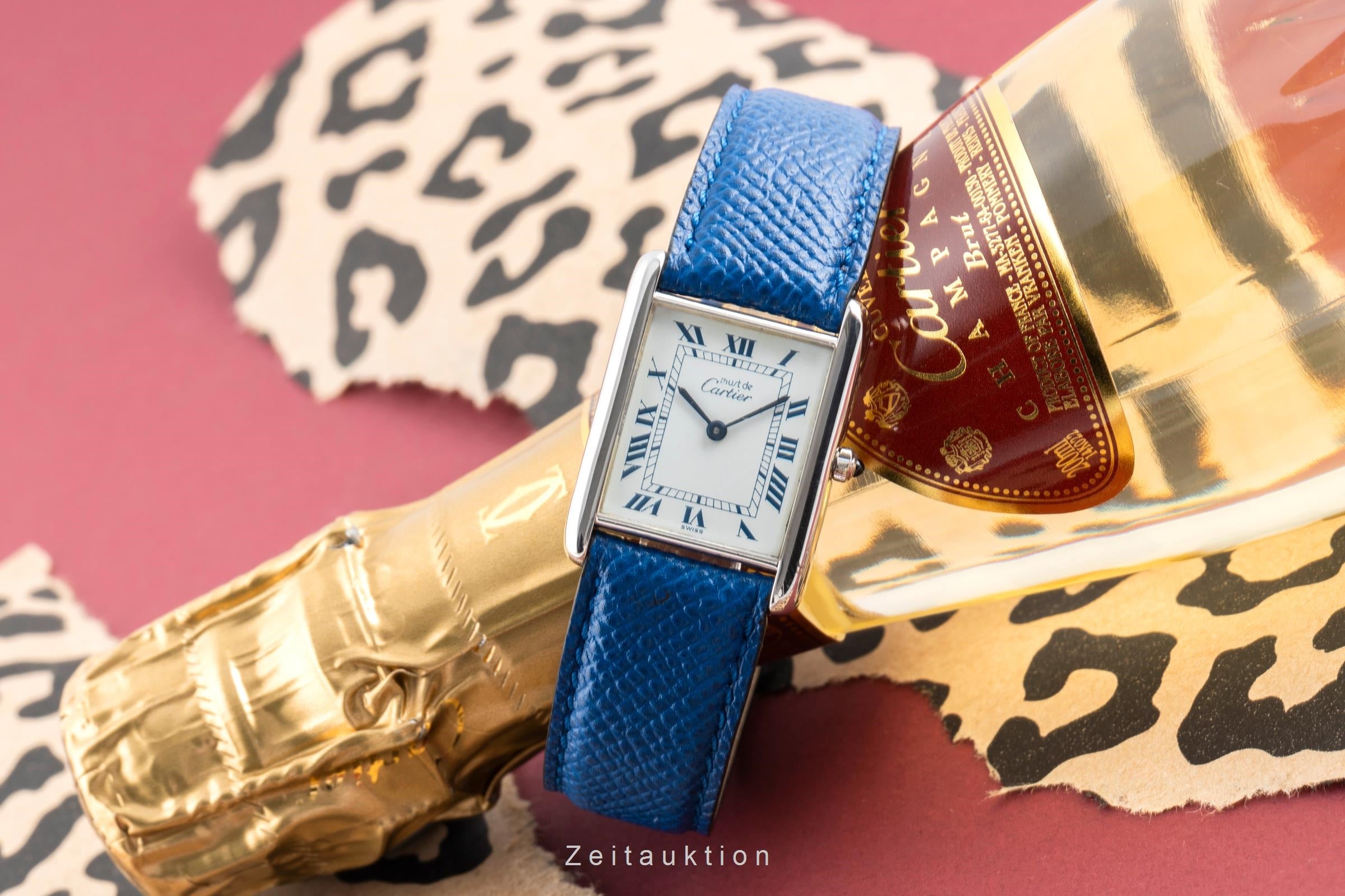 Cartier Tank argent quartz unisexe 681006   [2504124]