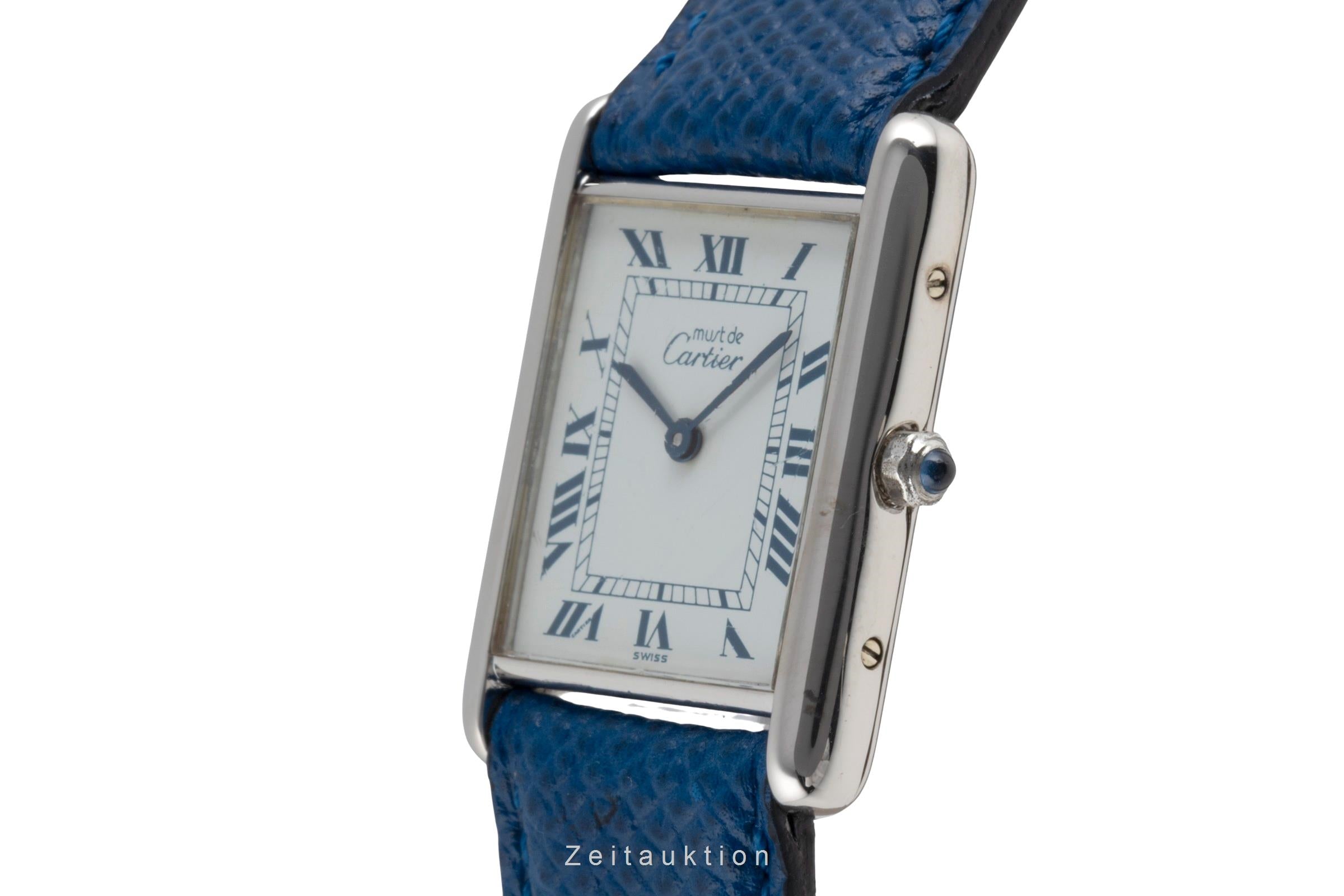Cartier Tank argent quartz unisexe 681006   [2504124]