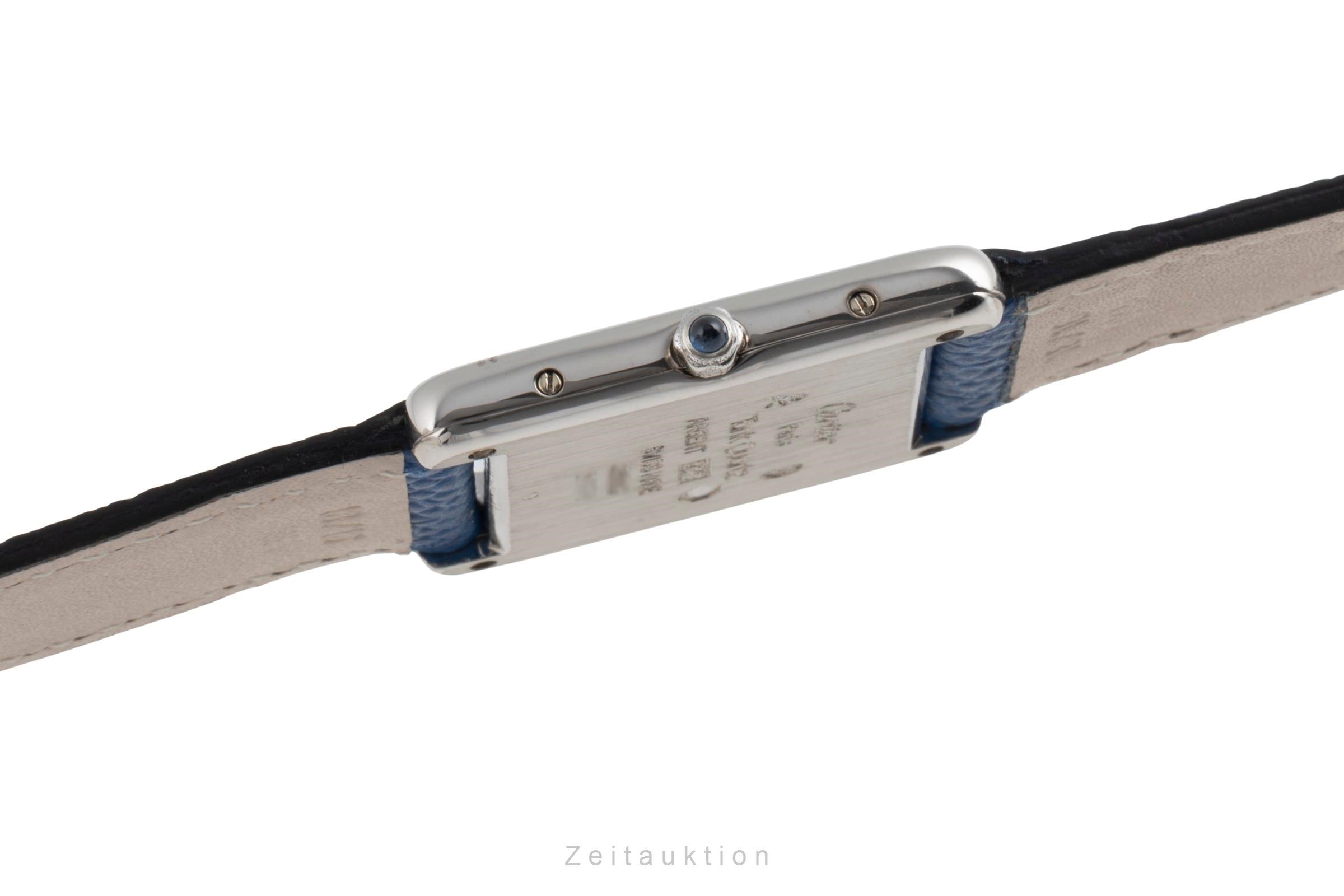 Cartier Tank argent quartz unisexe 681006   [2504124]