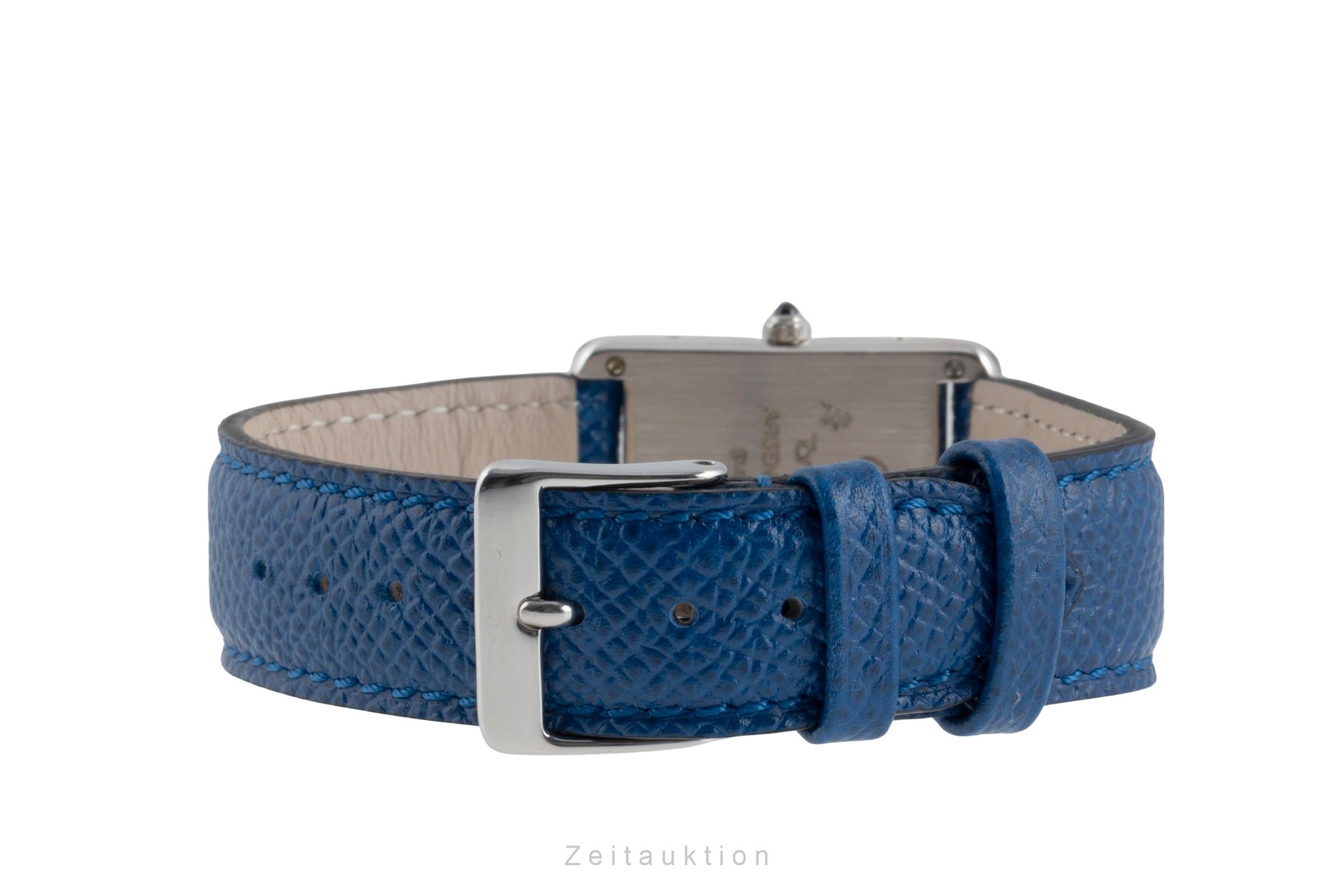 Cartier Tank argent quartz unisexe 681006   [2504124]