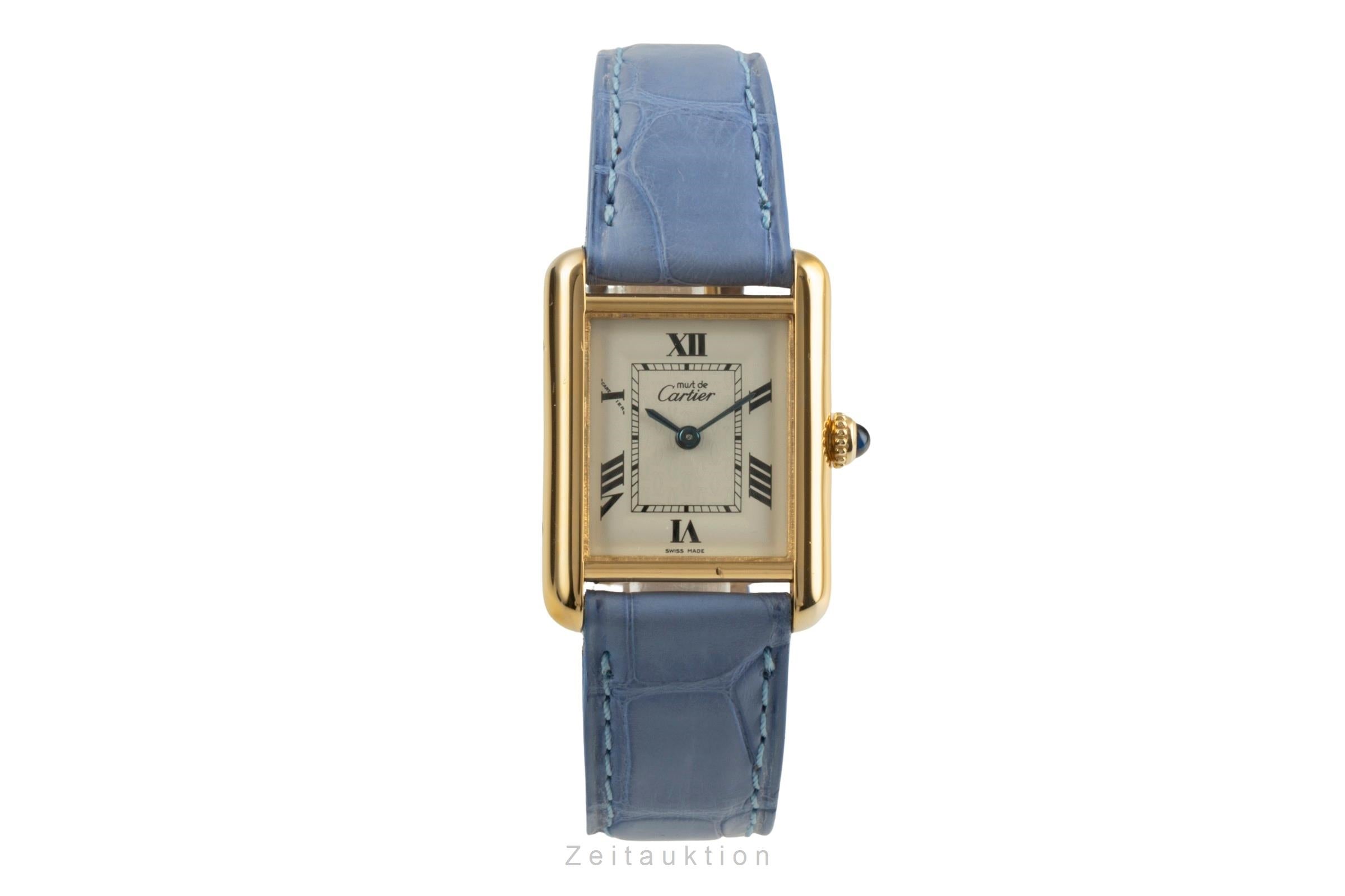 Cartier Tank silver-gilt quartz Kal. 057 Ref. W1013654, 2415 | 2504125