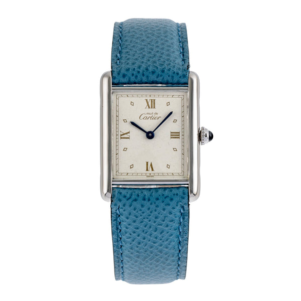 Cartier Tank argent quartz unisexe 690006  [2504126]