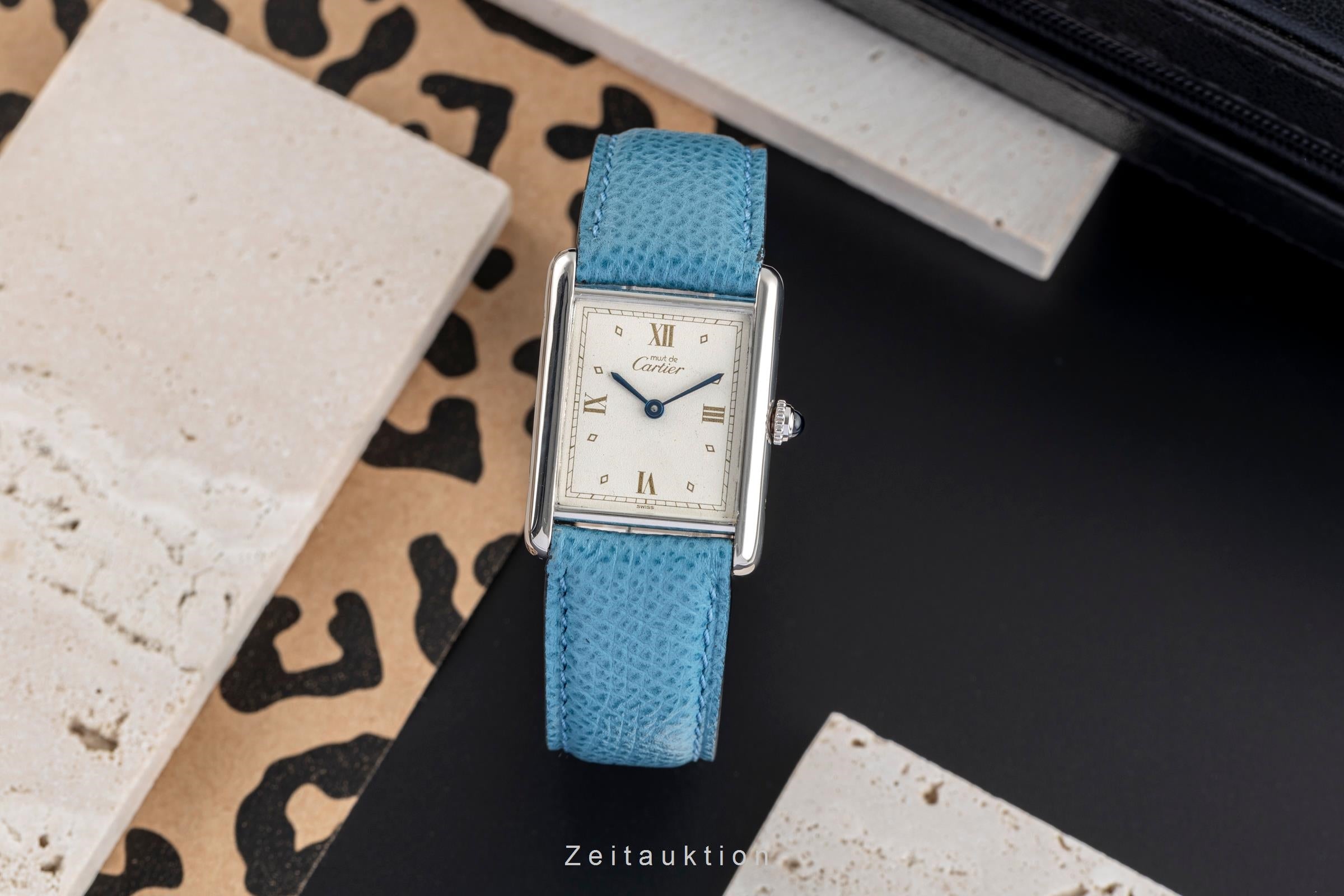 Cartier Tank argent quartz unisexe 690006  [2504126]