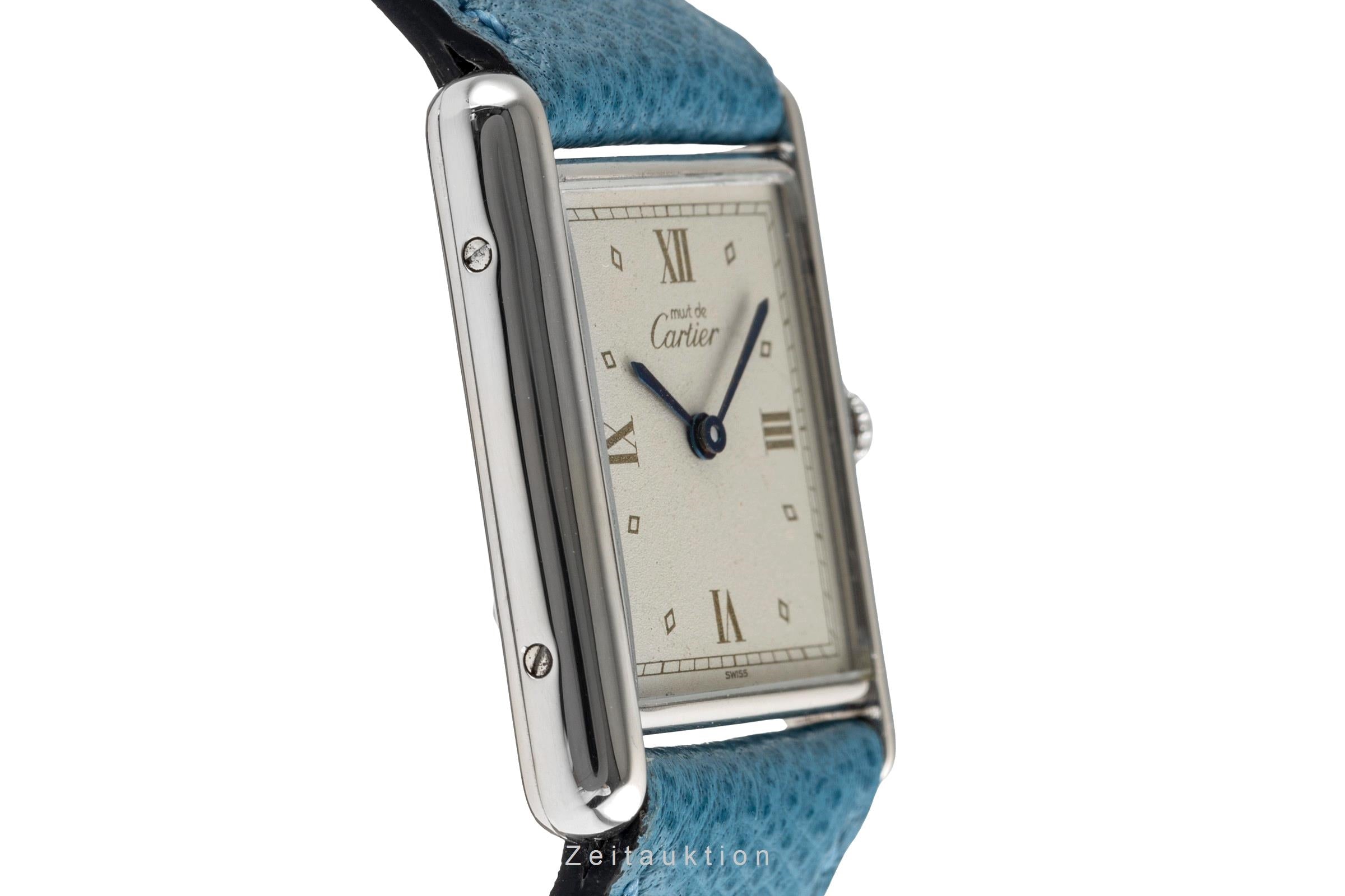 Cartier Tank argent quartz unisexe 690006  [2504126]