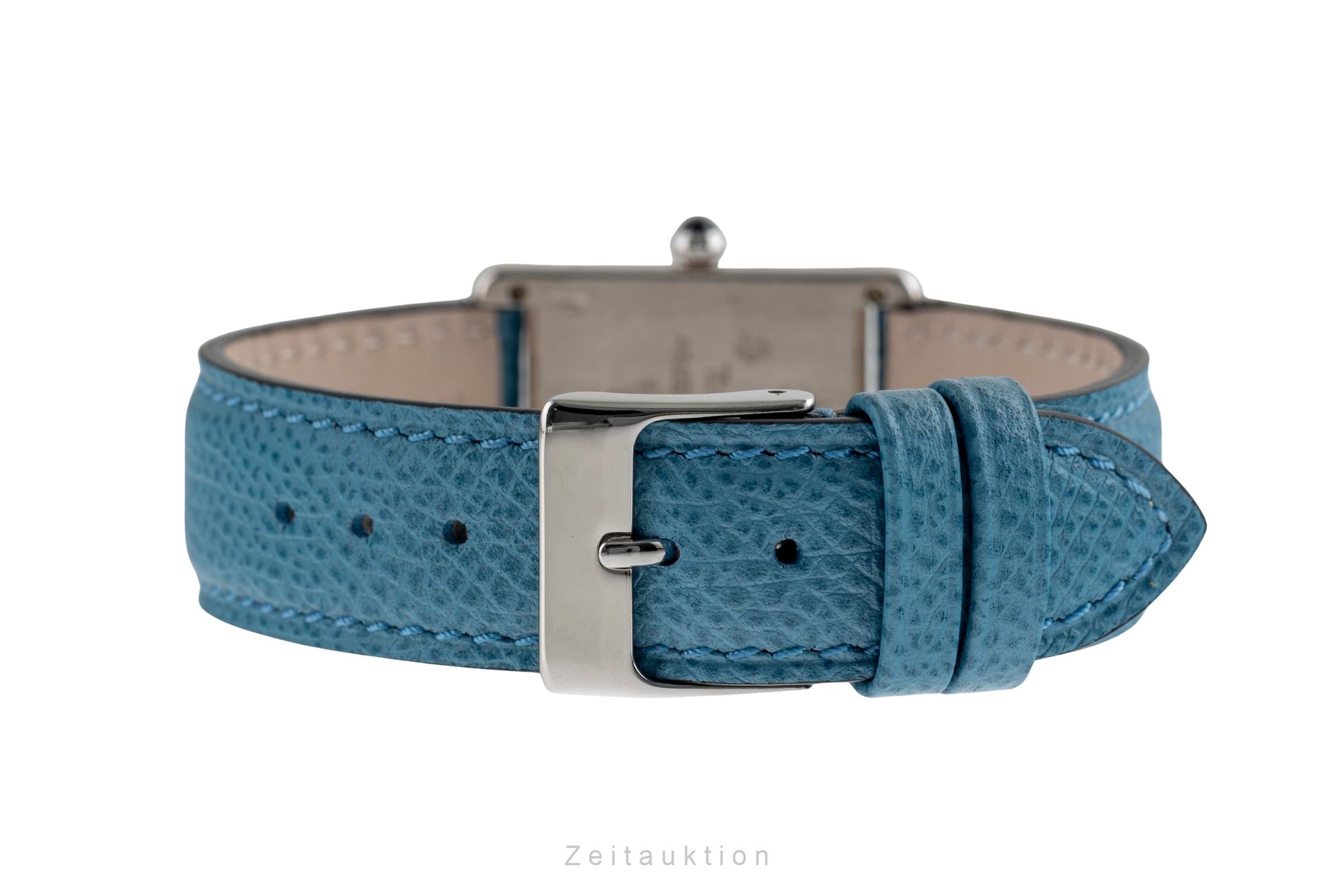 Cartier Tank argent quartz unisexe 690006  [2504126]