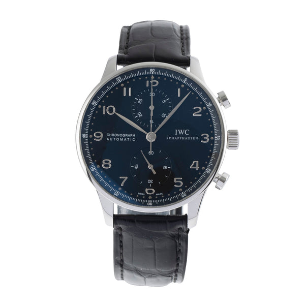 IWC Portugieser chronograph steel automatic men's watch IW371438  [2504127]