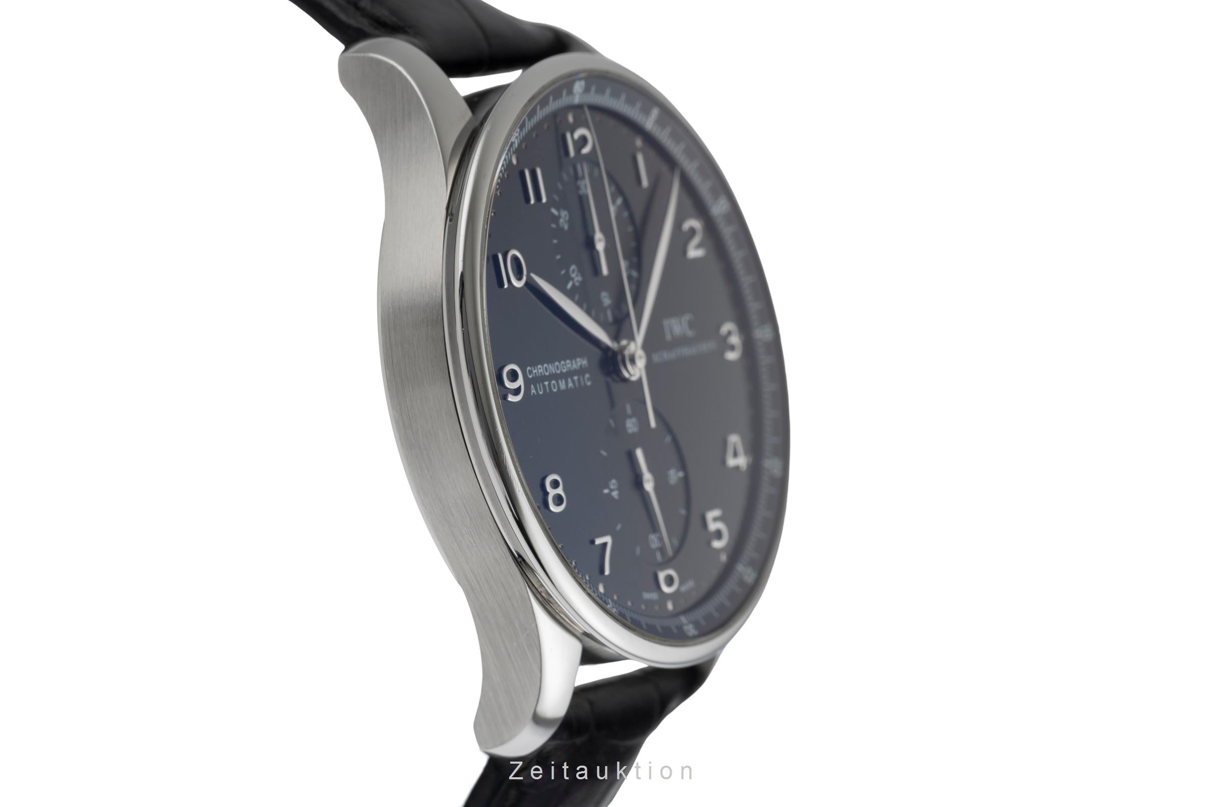 IWC Portugieser chronograph steel automatic men's watch IW371438  [2504127]