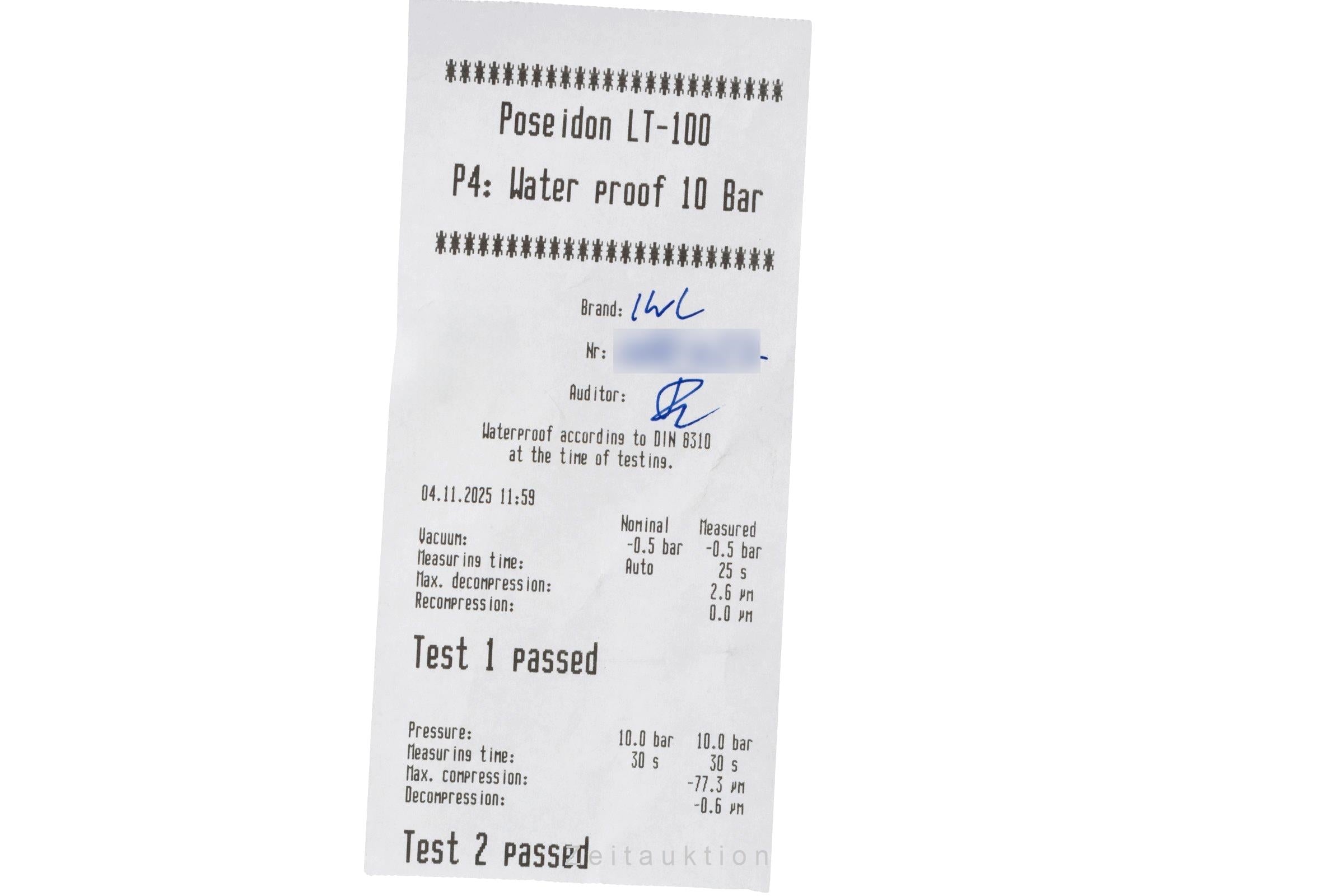 IWC Ingenieur acier automatique montre pour hommes IW323310 Limited  [2504128]