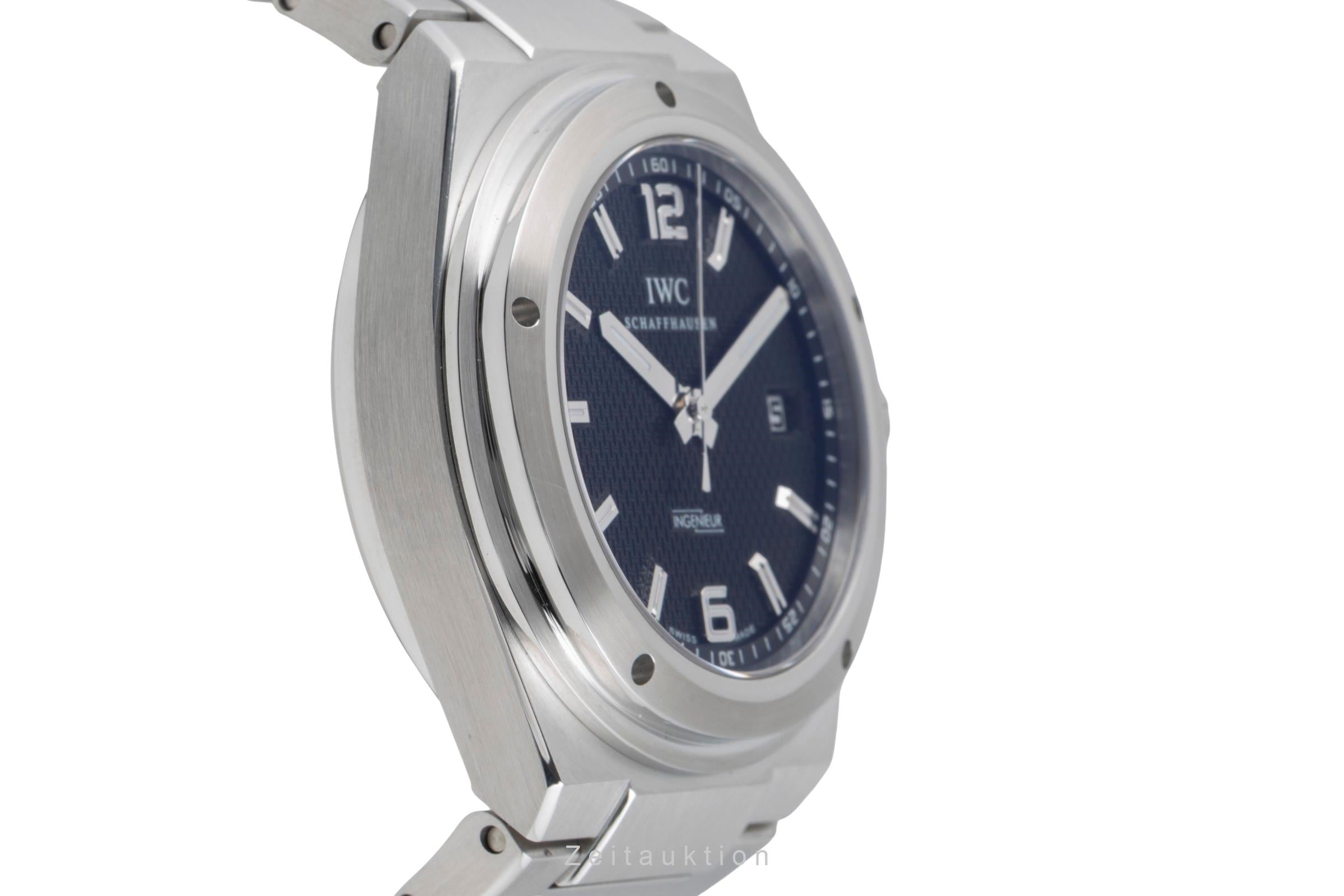 IWC Ingenieur acier automatique montre pour hommes IW322701 LP: 12900EUR  [2504129]