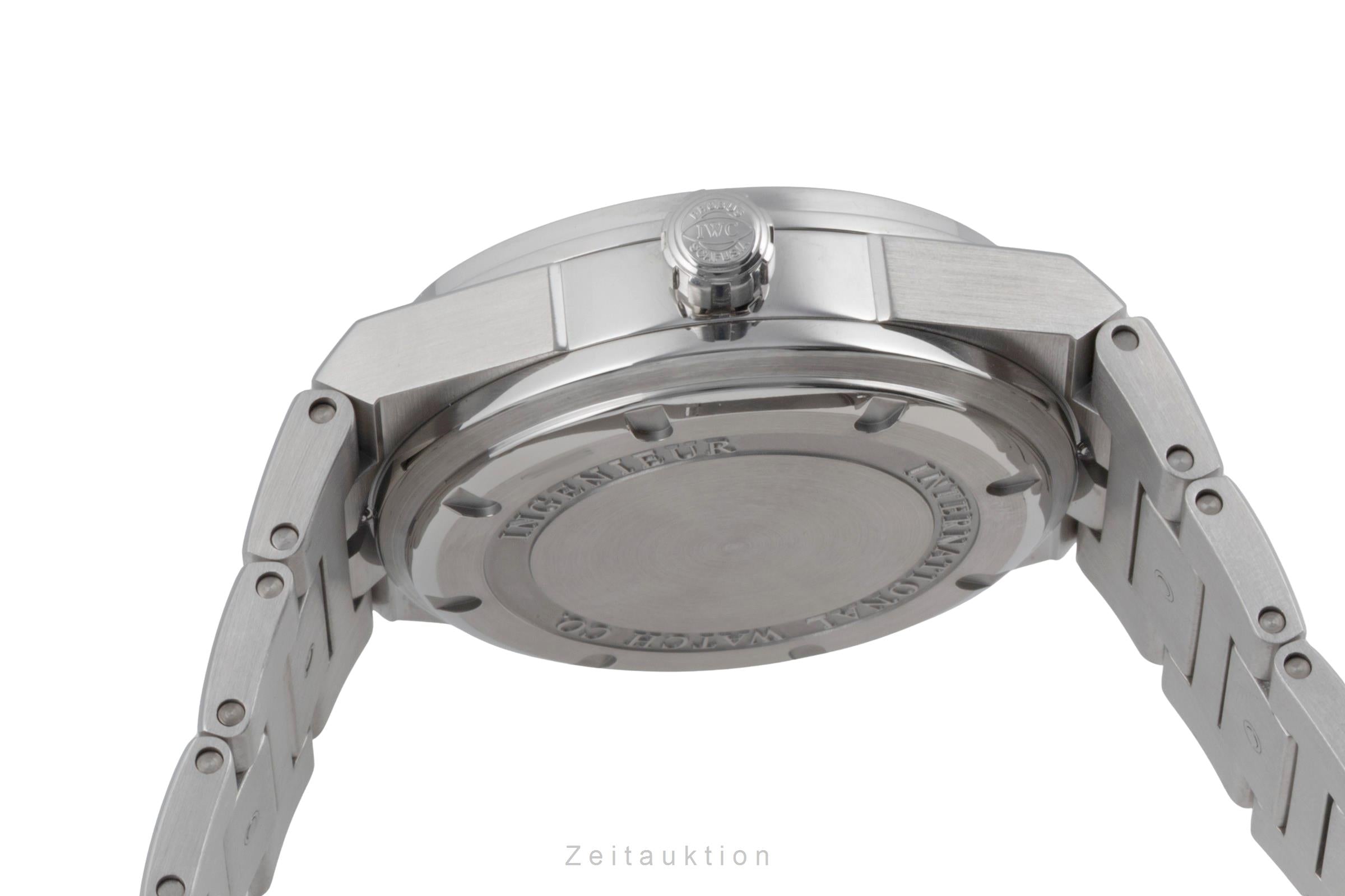 IWC Ingenieur acier automatique montre pour hommes IW322701 LP: 12900EUR  [2504129]