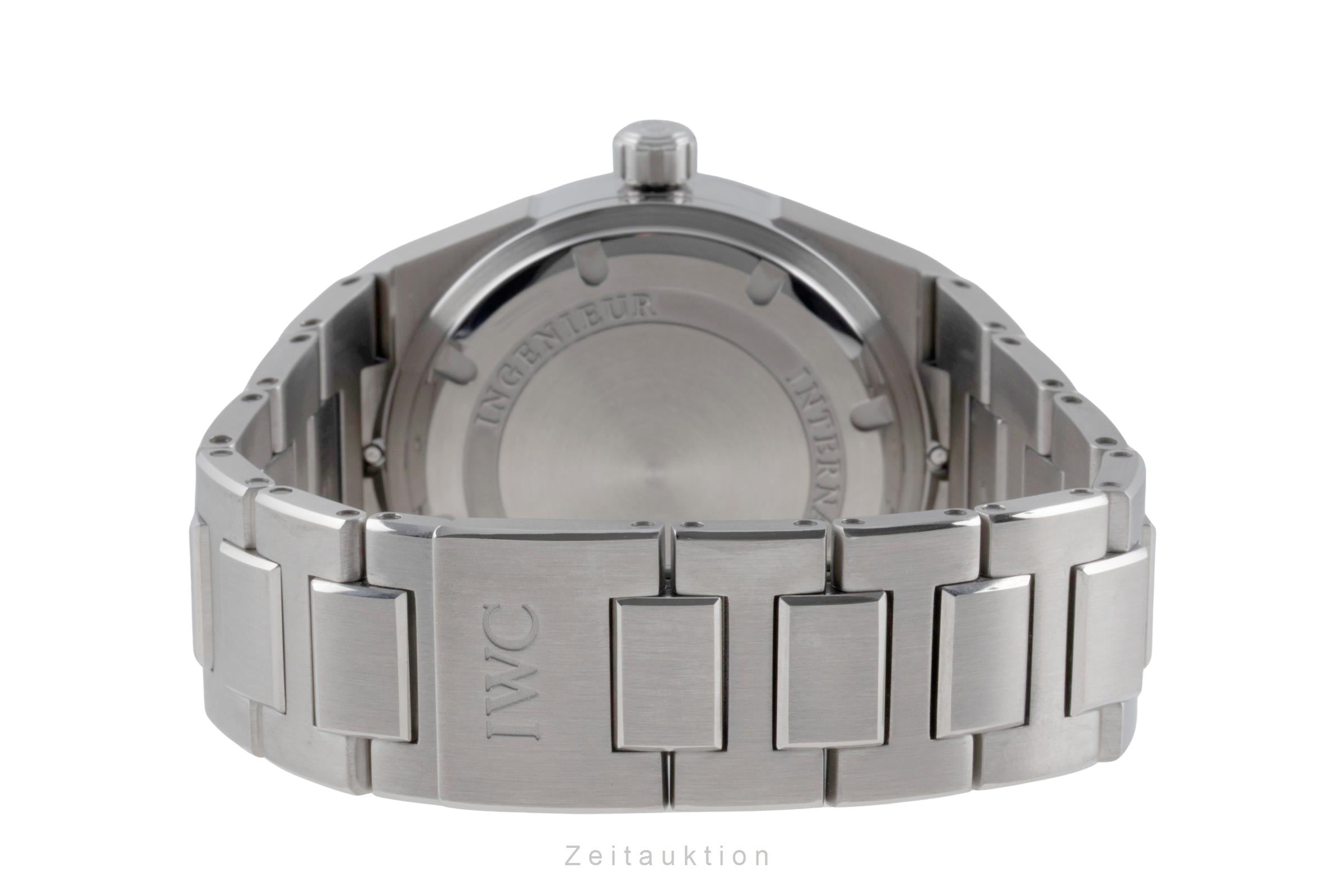 IWC Ingenieur acier automatique montre pour hommes IW322701 LP: 12900EUR  [2504129]