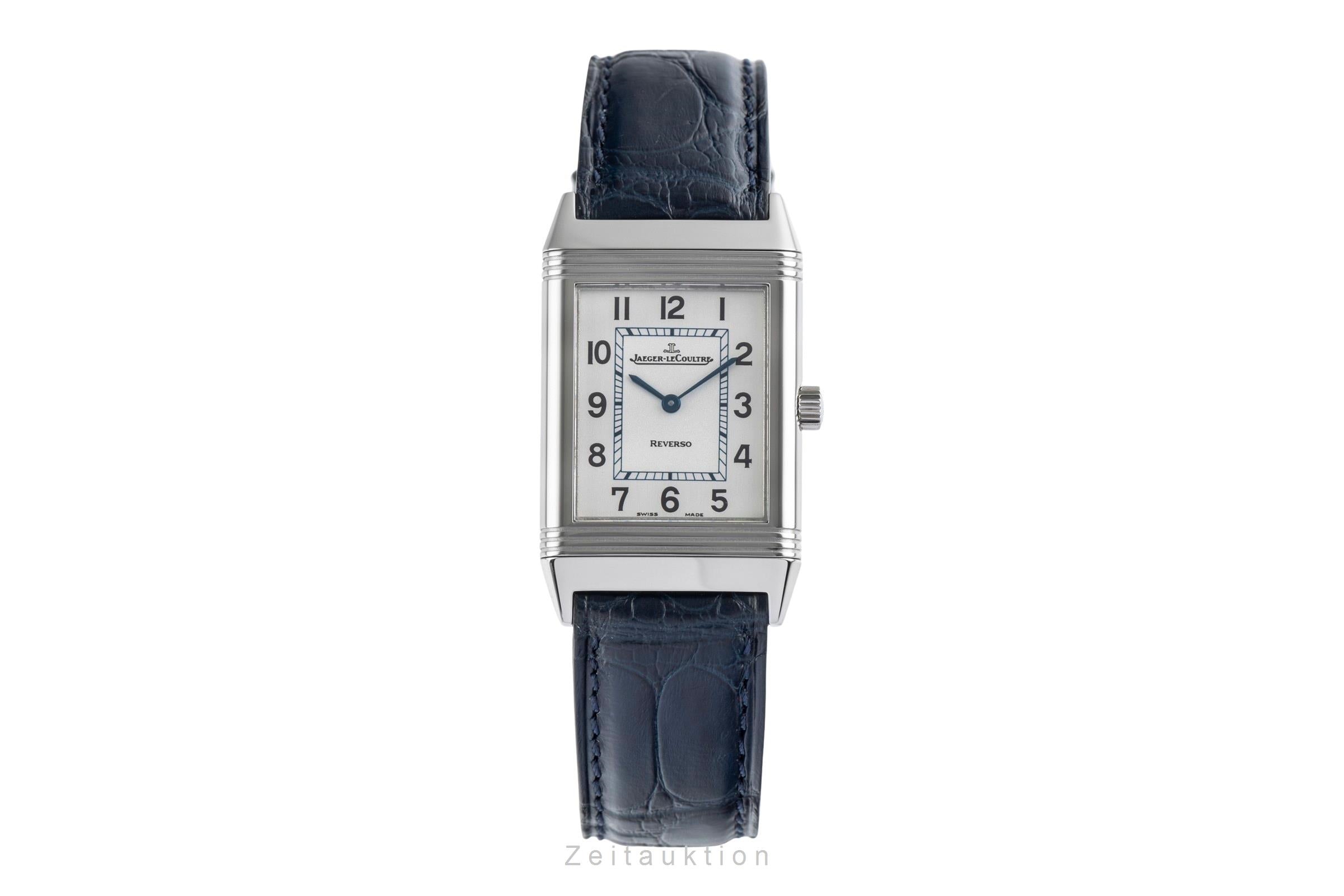 Jaeger LeCoultre Reverso acero cuarzo reloj para caballeros Q2518410, 252.8.47  [2504130]
