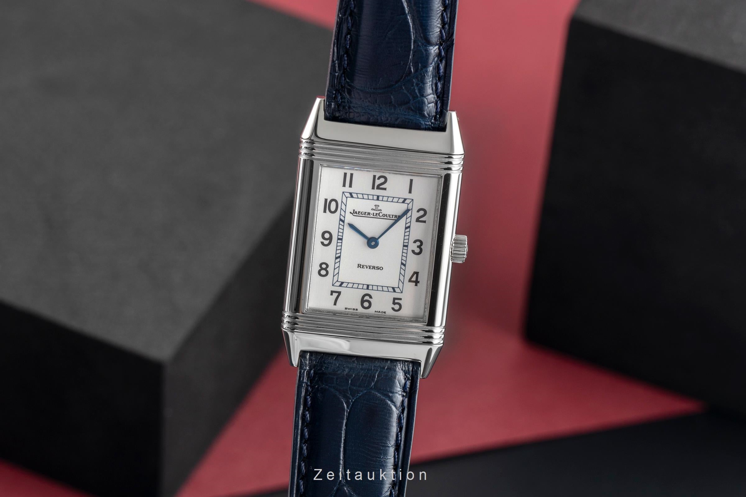 Jaeger LeCoultre Reverso acero cuarzo reloj para caballeros Q2518410, 252.8.47  [2504130]