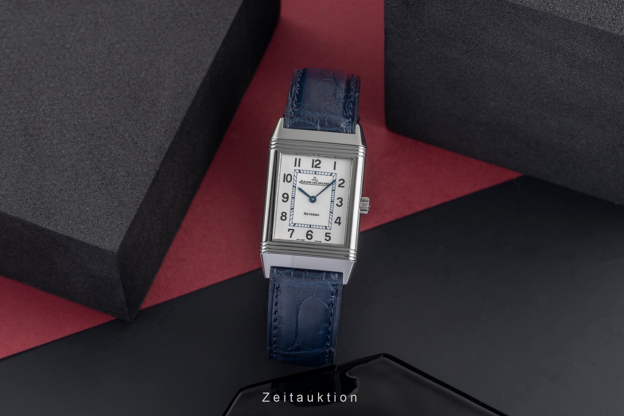 Jaeger LeCoultre Reverso acero cuarzo reloj para caballeros Q2518410, 252.8.47  [2504130]