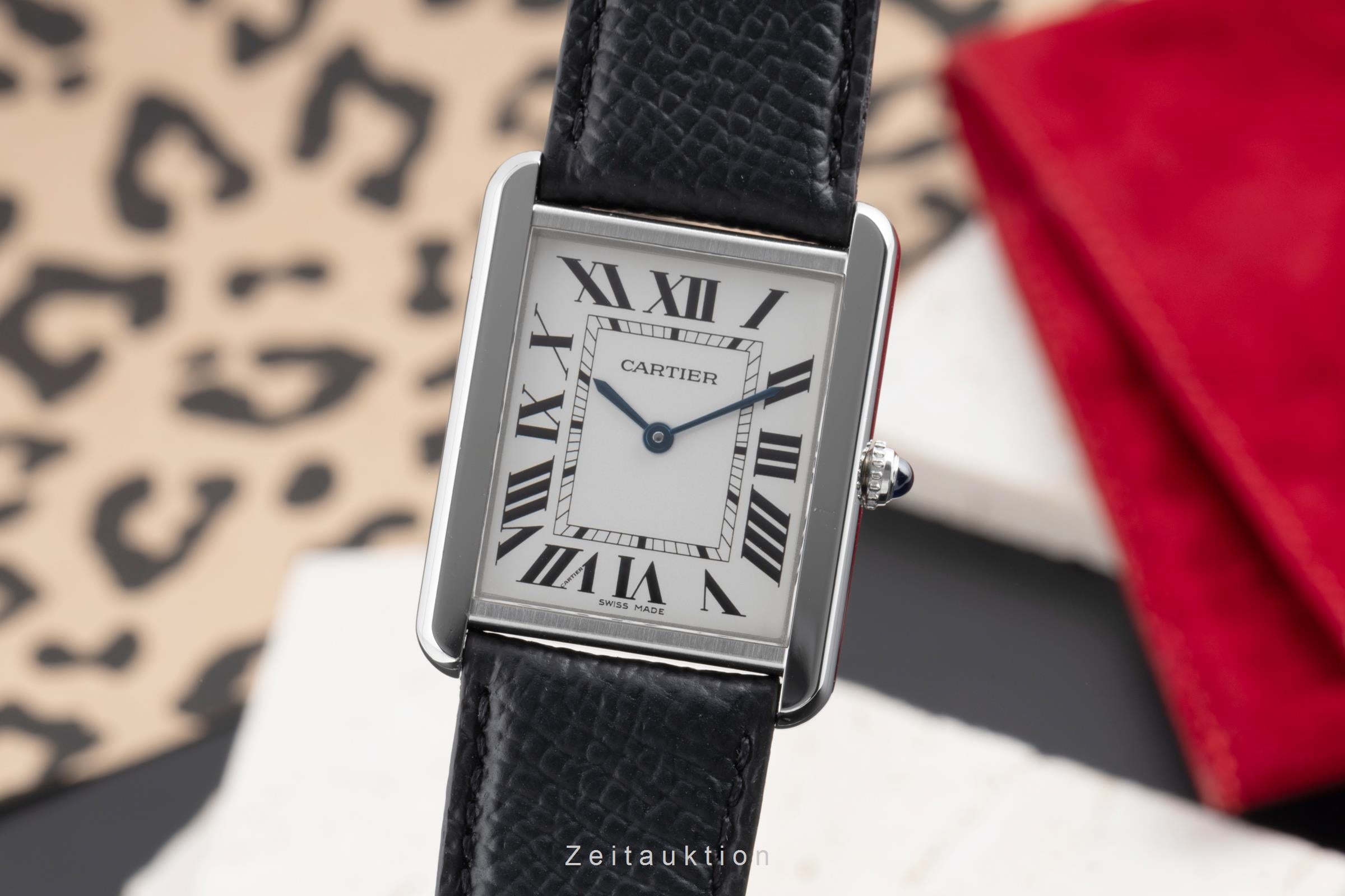 Cartier Tank steel quartz Kal. 690 Ref. W1018355 | 2504131