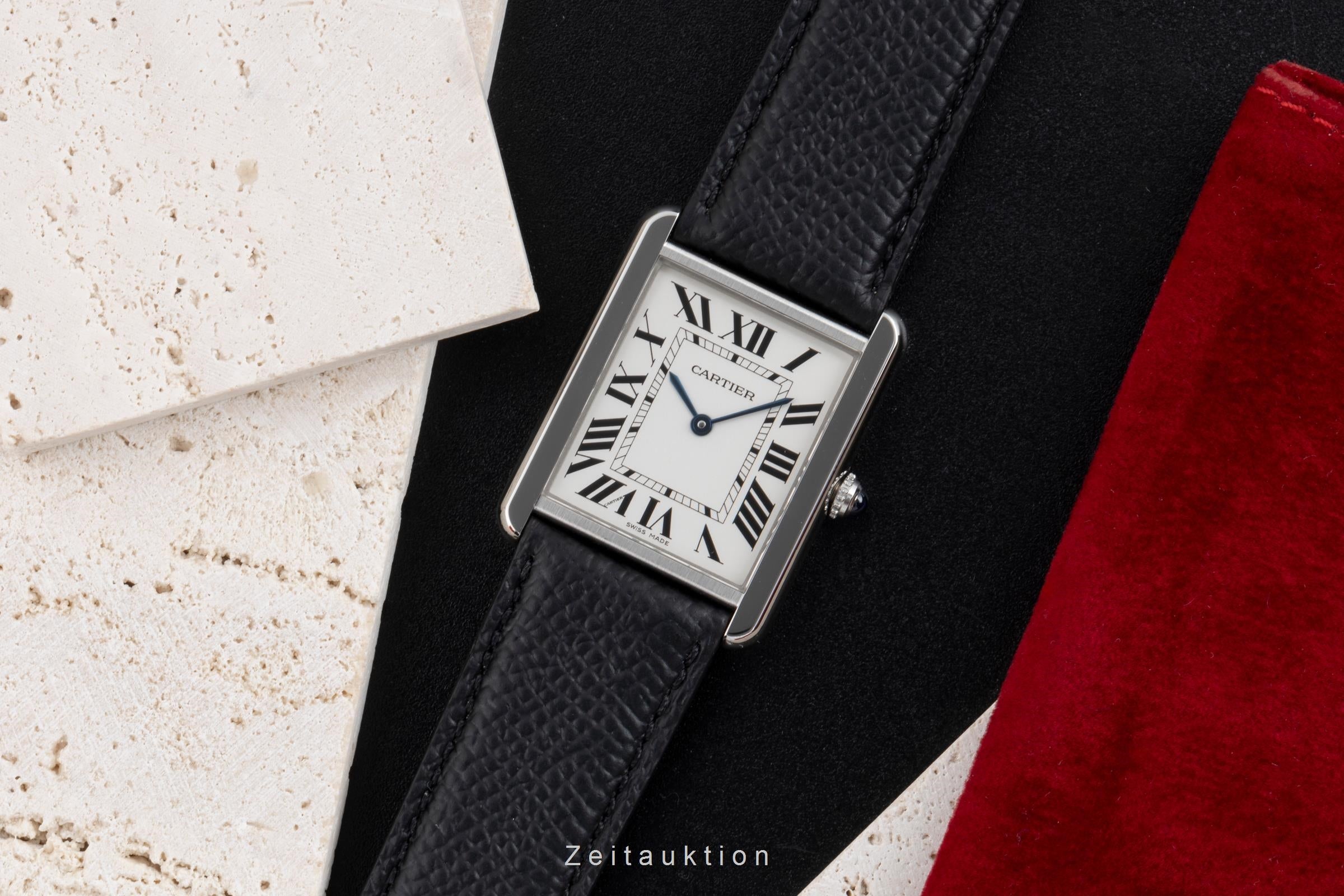 Cartier Tank steel quartz Kal. 690 Ref. W1018355 | 2504131