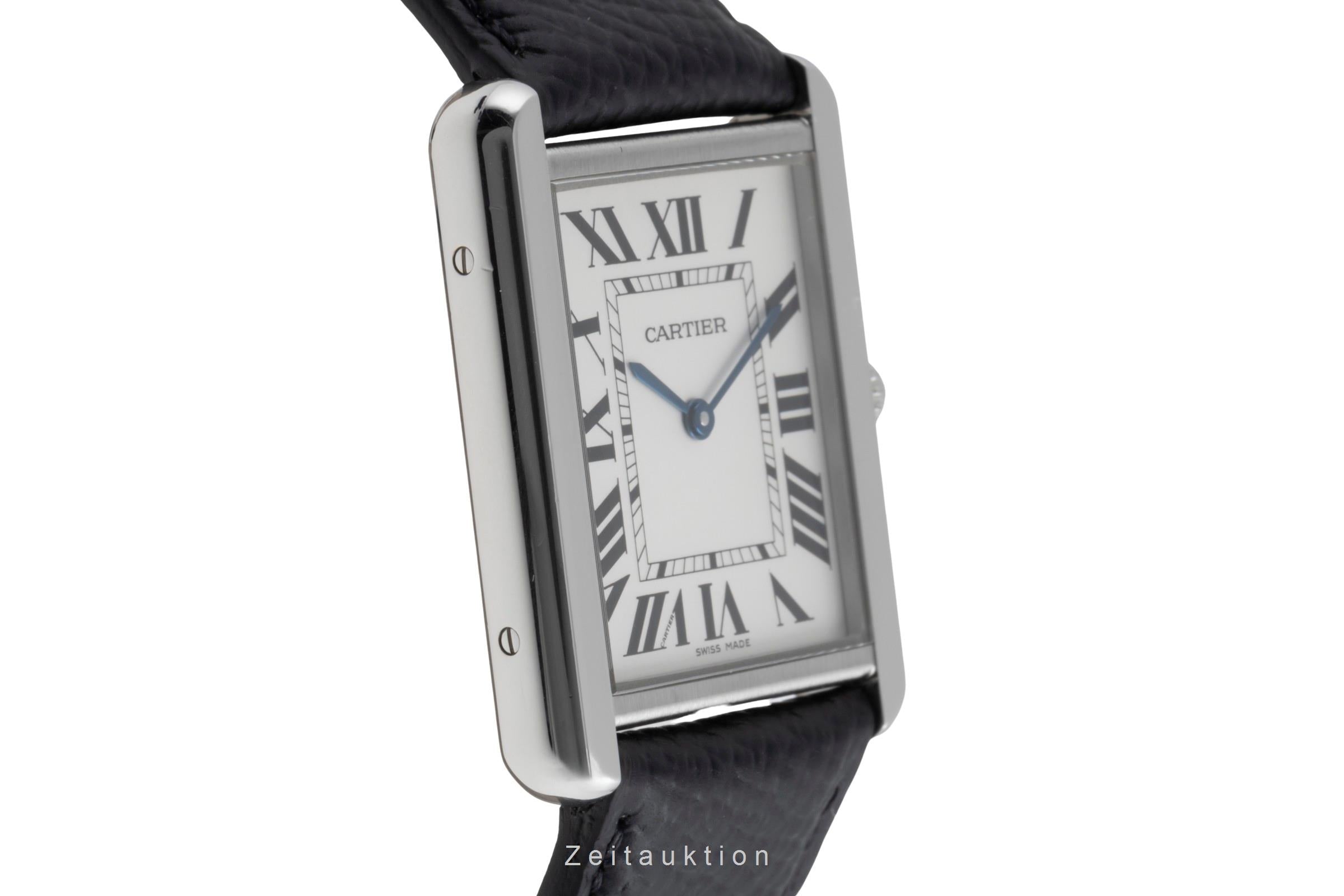 Cartier Tank steel quartz Kal. 690 Ref. W1018355 | 2504131