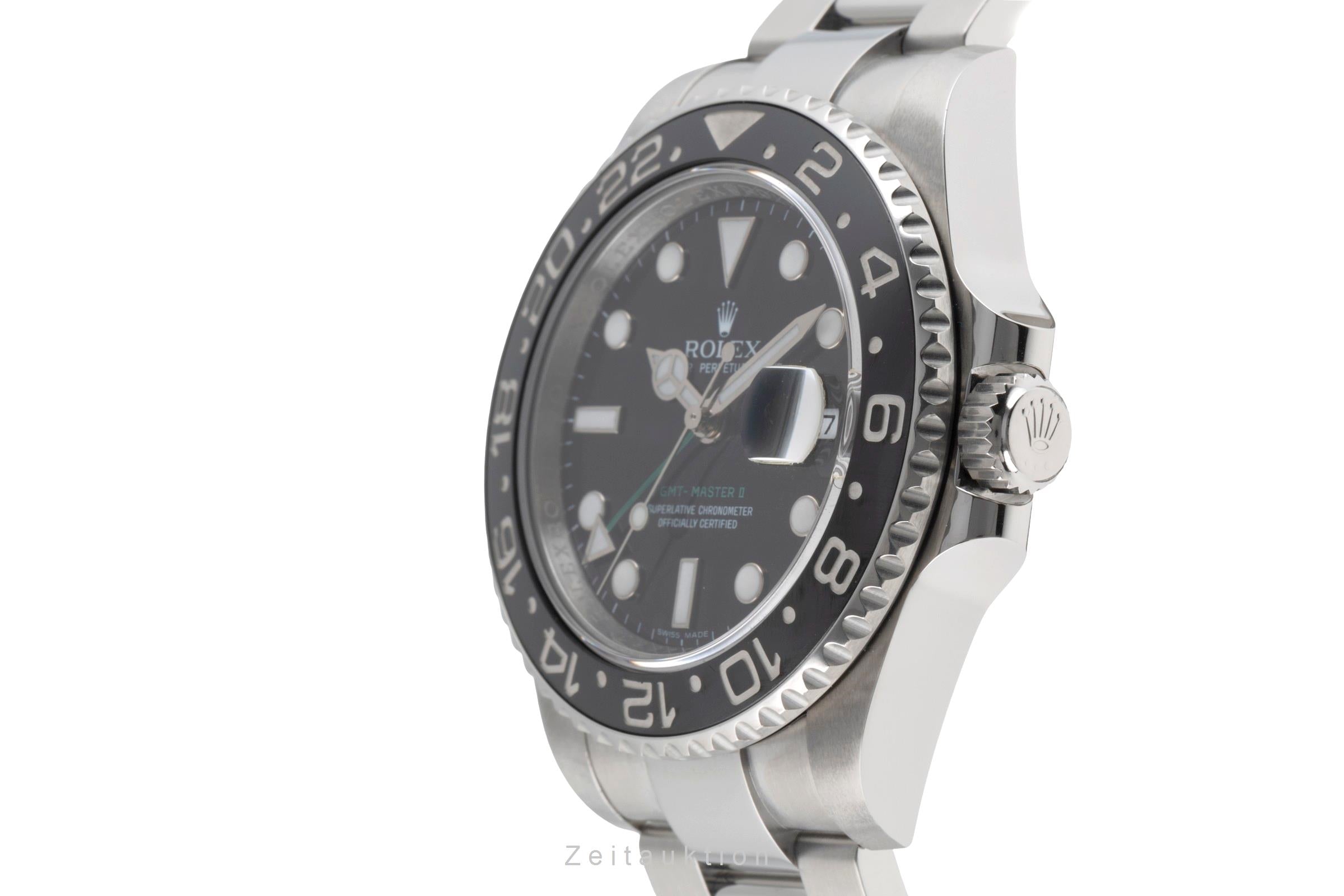 Rolex GMT-Master II steel automatic men's watch 116710LN  [2504133]