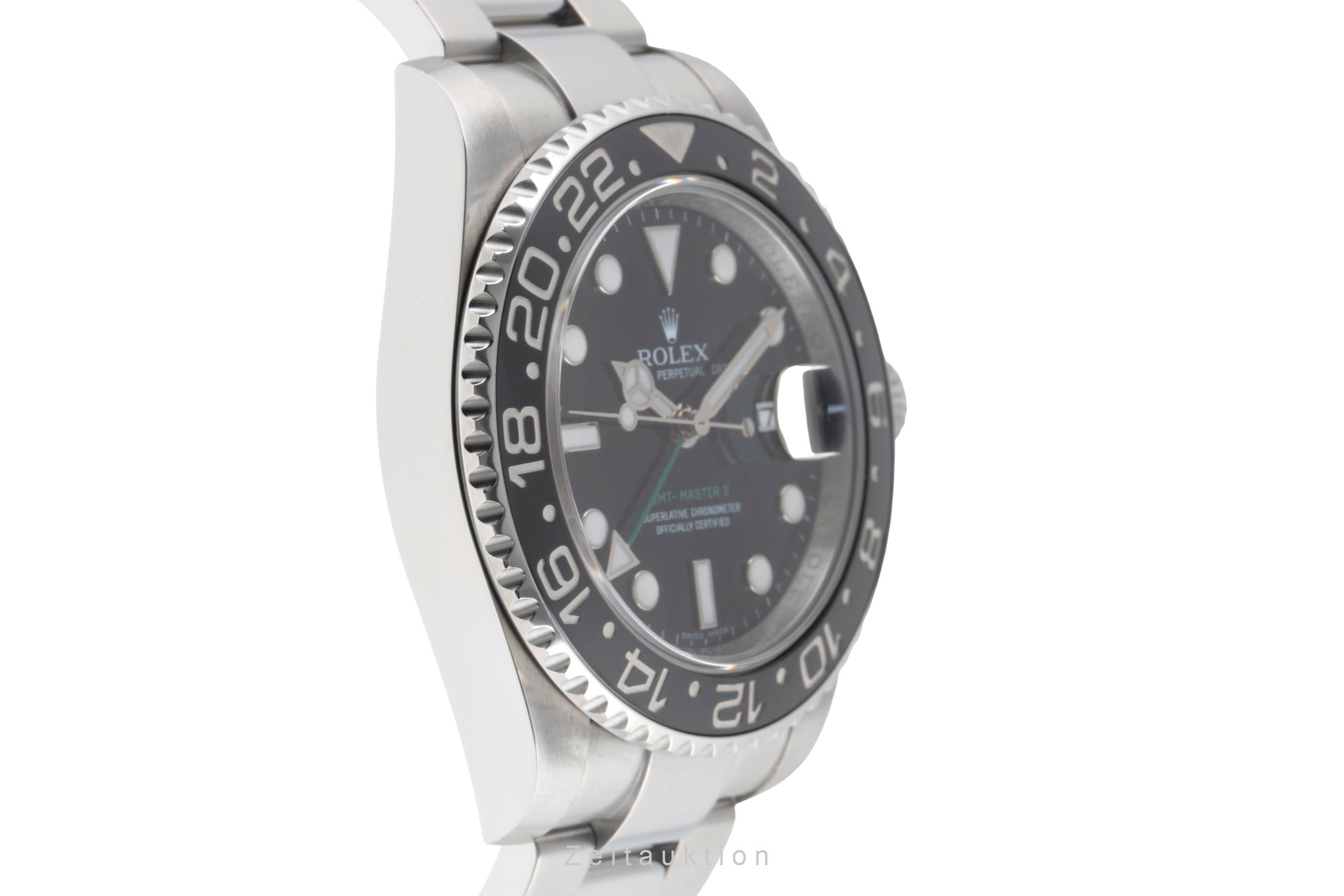 Rolex GMT-Master II steel automatic men's watch 116710LN  [2504133]