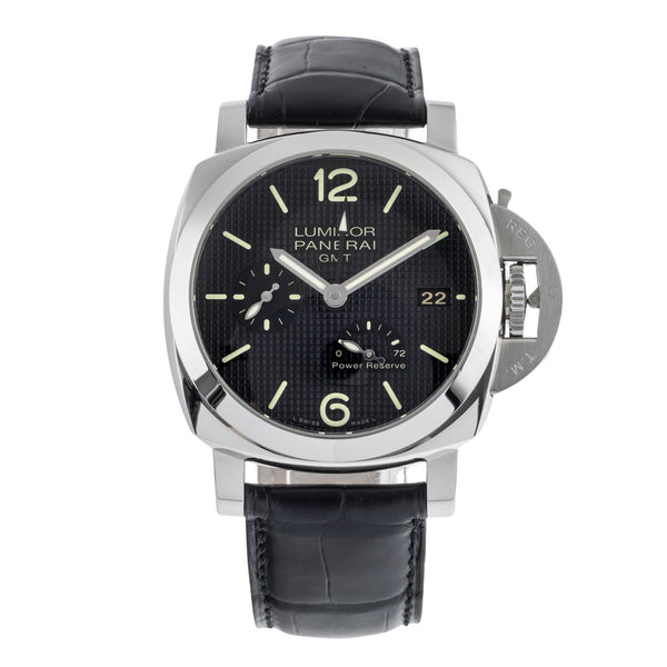 Panerai Luminor GMT acero automático reloj para caballeros PAM00537  [2504135]