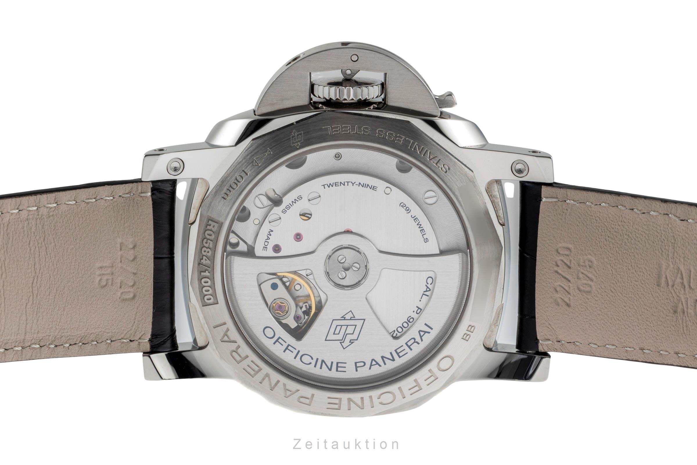 Panerai Luminor GMT acero automático reloj para caballeros PAM00537  [2504135]