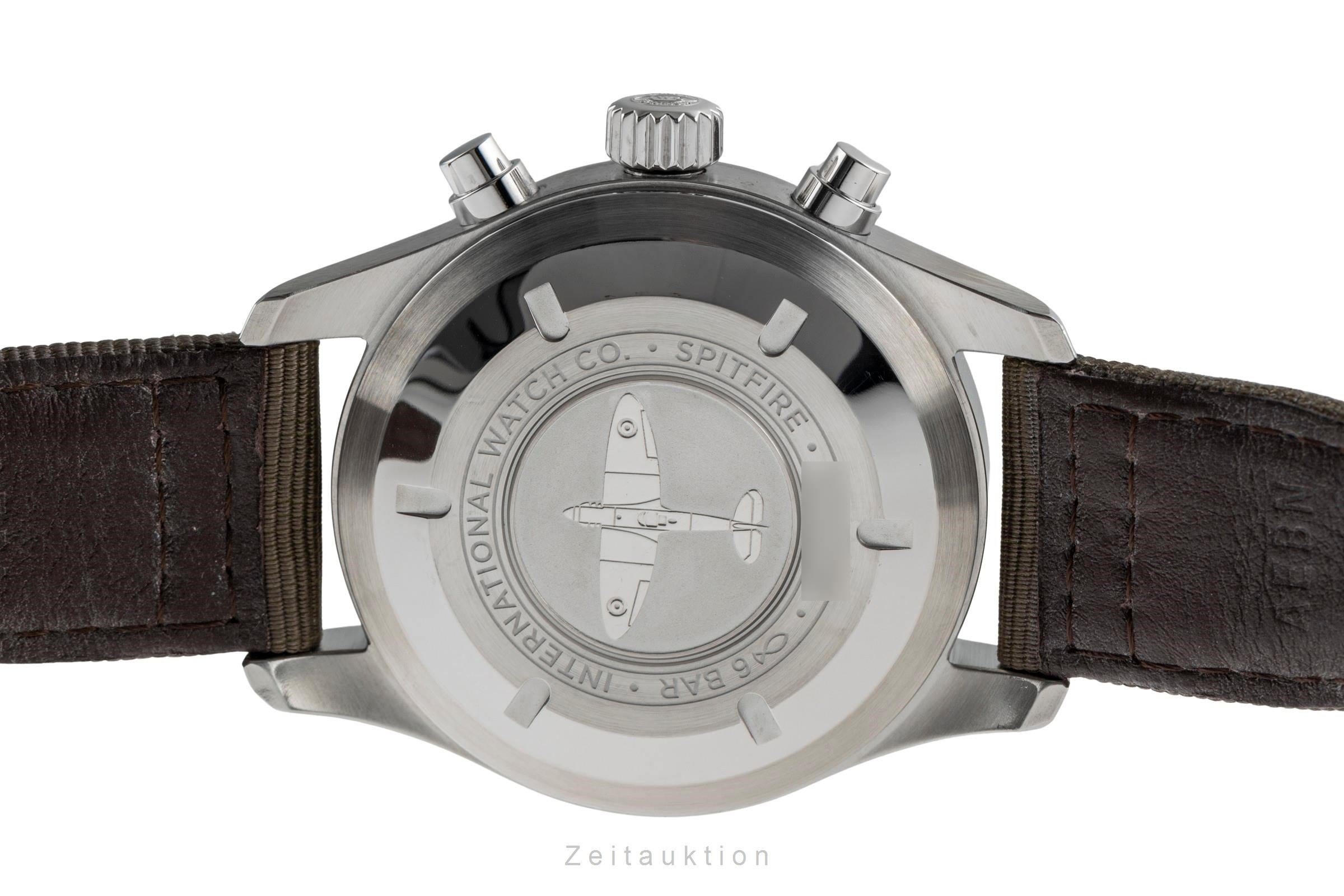 IWC Fliegerchronograph cronografo acciaio automatismo orologio da uomo IW387901 LP: 7300EUR  [2504136]