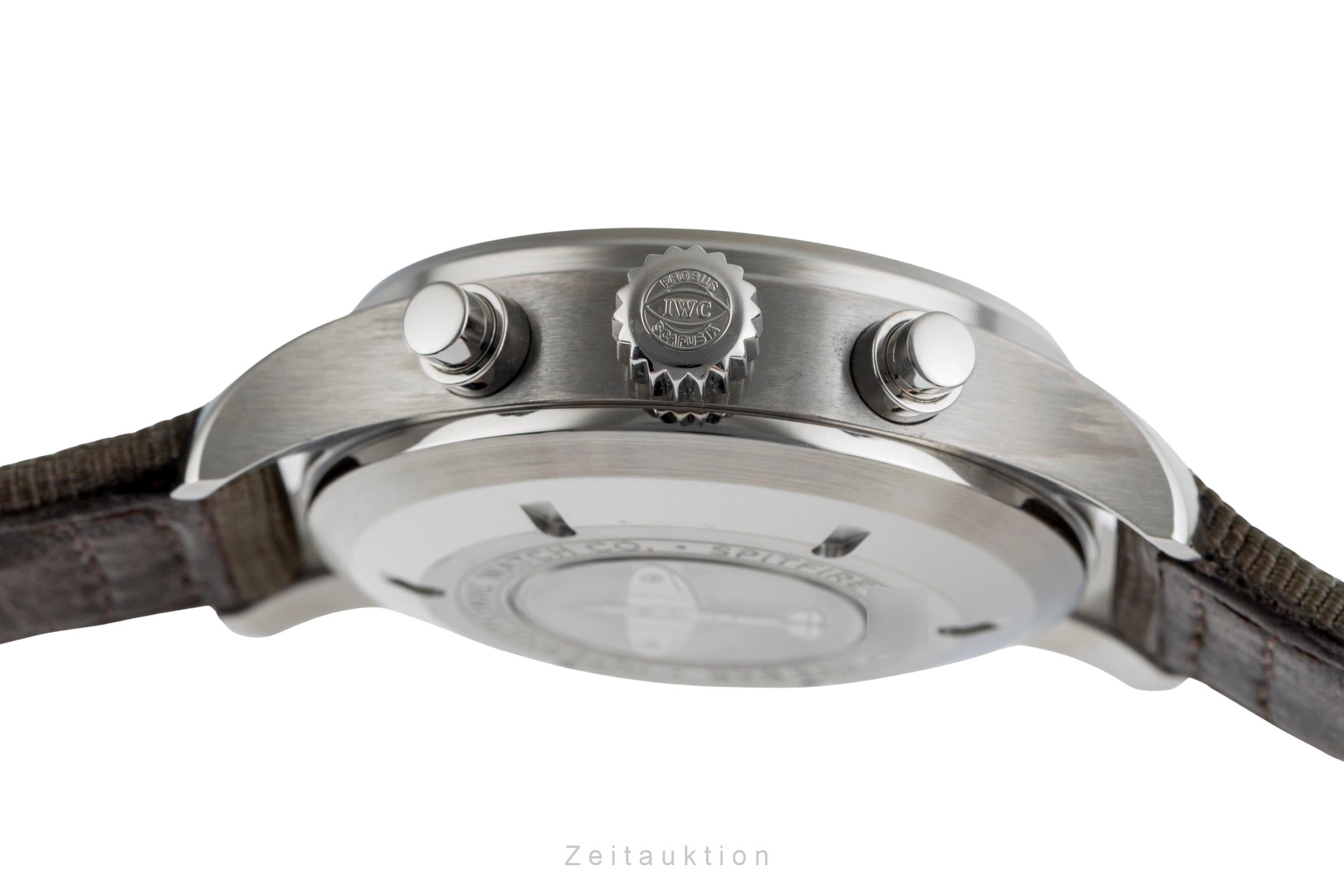 IWC Fliegerchronograph cronografo acciaio automatismo orologio da uomo IW387901 LP: 7300EUR  [2504136]