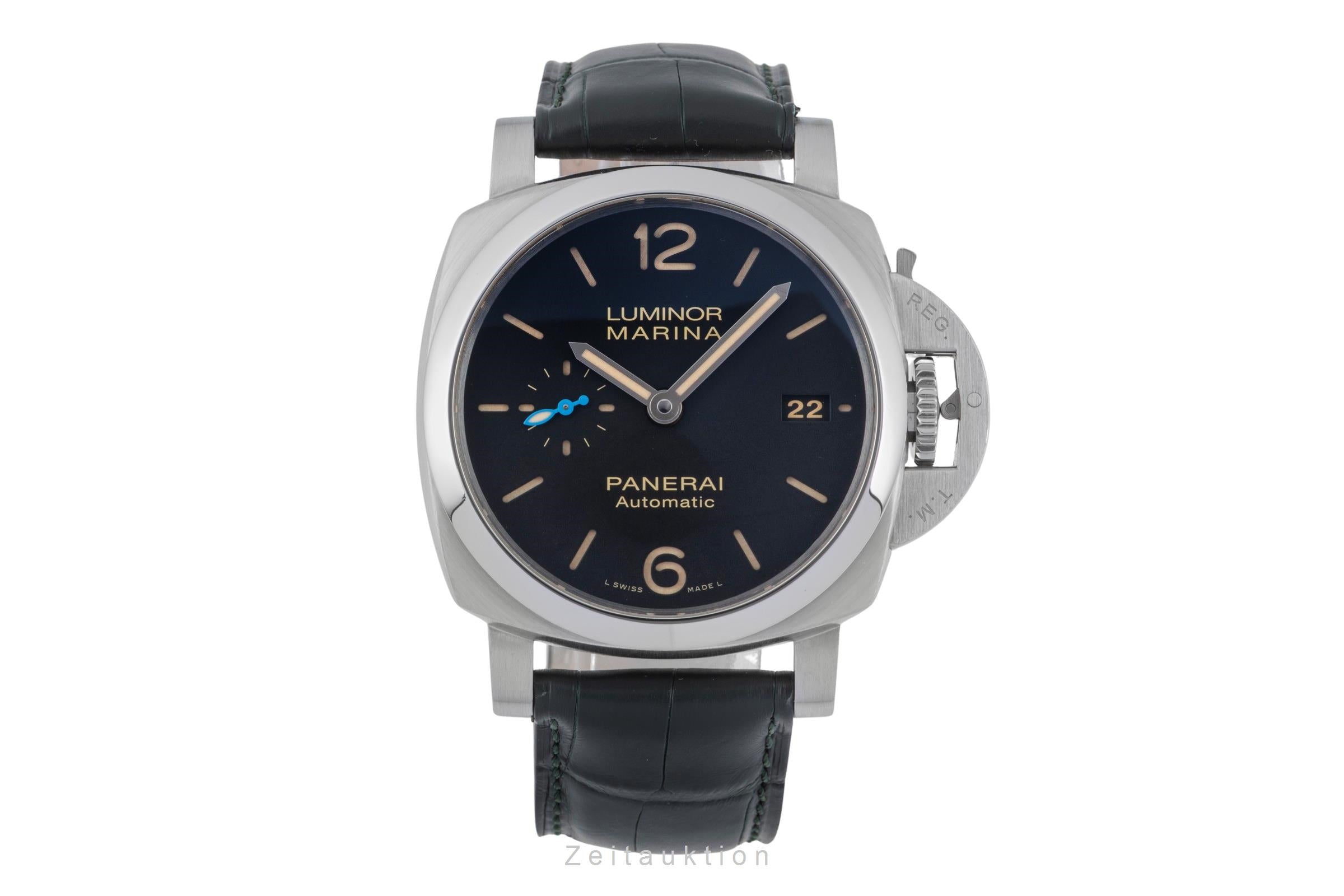 Panerai Luminor Marina acier automatique montre pour hommes PAM01392  [2504137]