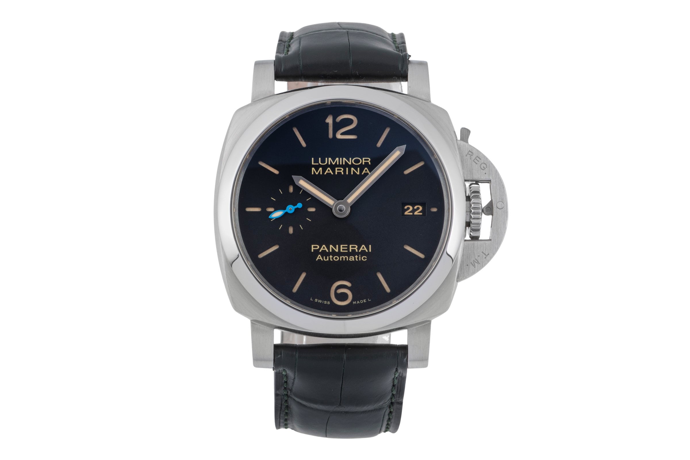 Panerai Luminor Marina acier automatique montre pour hommes PAM01392  [2504137]