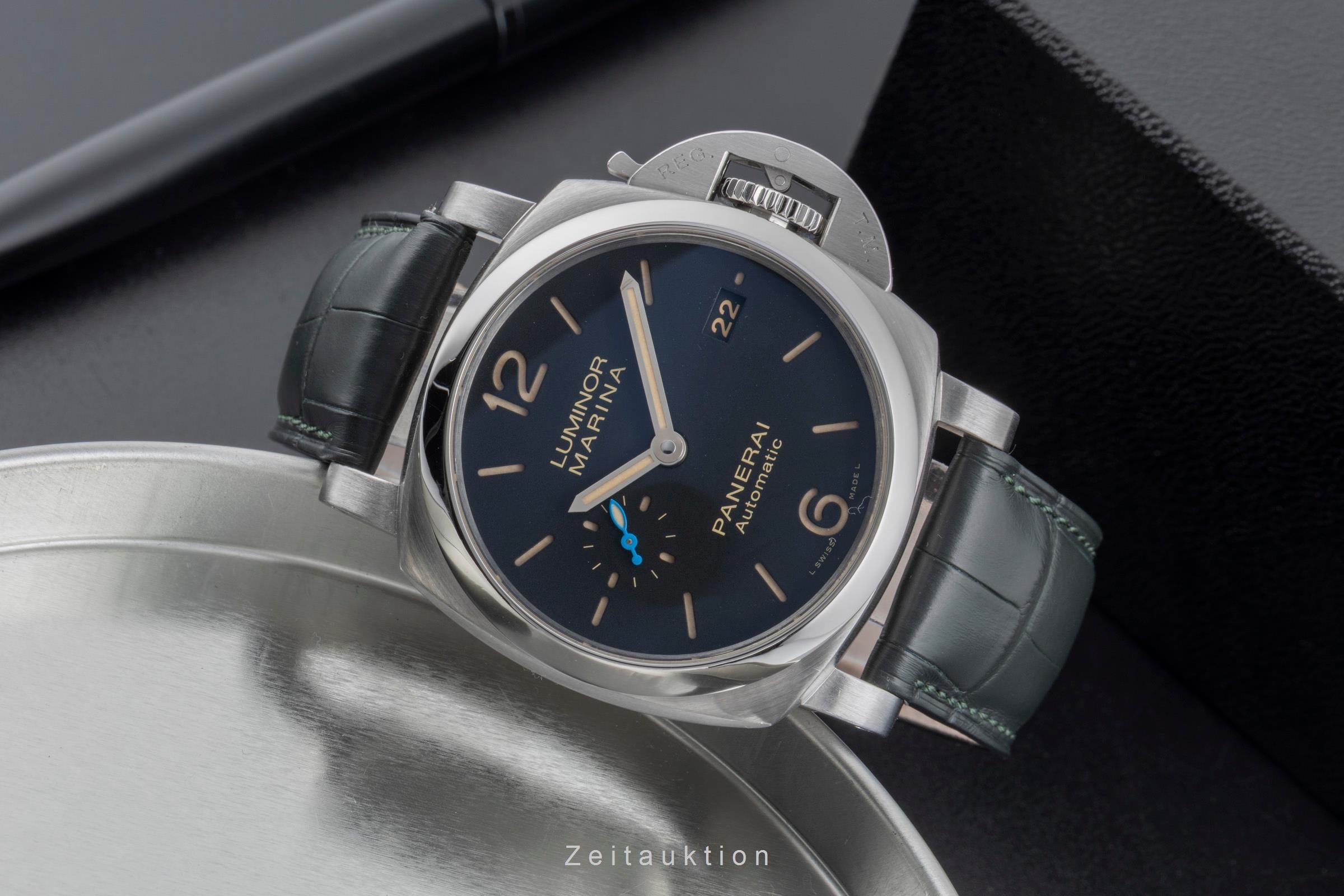 Panerai Luminor Marina acier automatique montre pour hommes PAM01392  [2504137]
