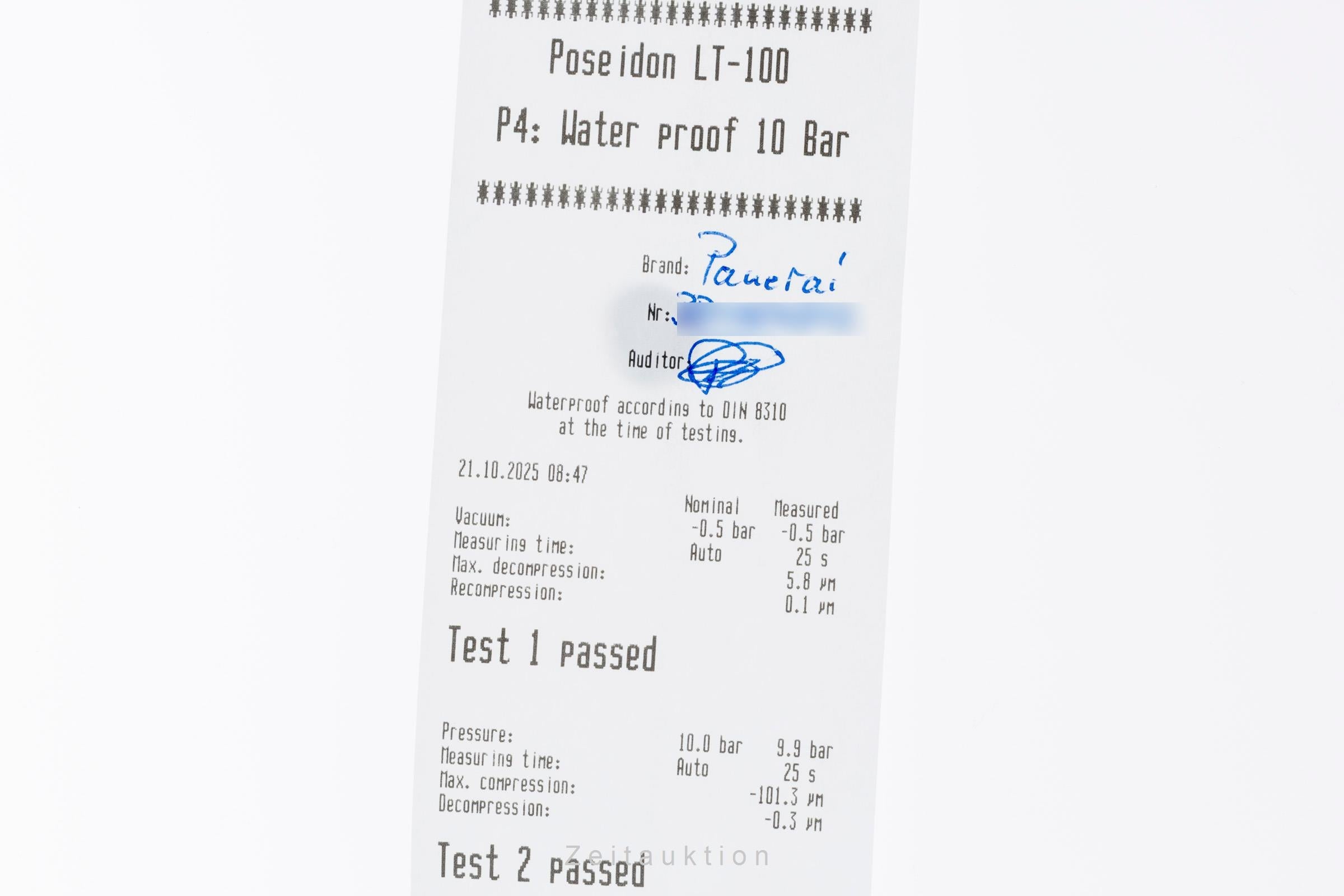 Panerai Luminor Marina acier automatique montre pour hommes PAM01392  [2504137]