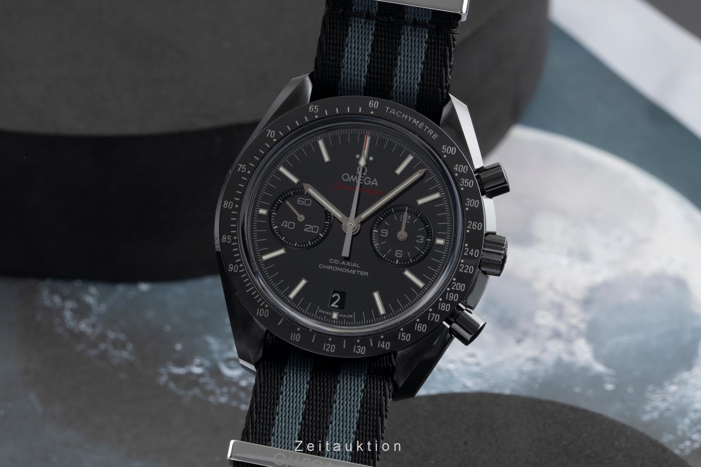 Omega Speedmaster Moonwatch chronographe céramique automatique montre pour hommes 311.92.44.51.01.007 LP: 13900EUR  [2504139]